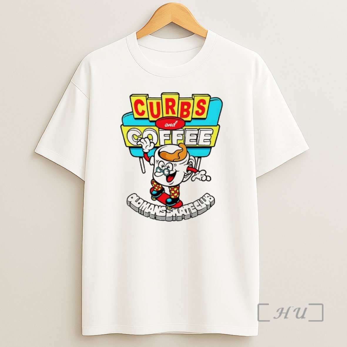 Officials Curbs And Coffee Old Man Skate Club Premium Shirt Sweatshirt Tee
