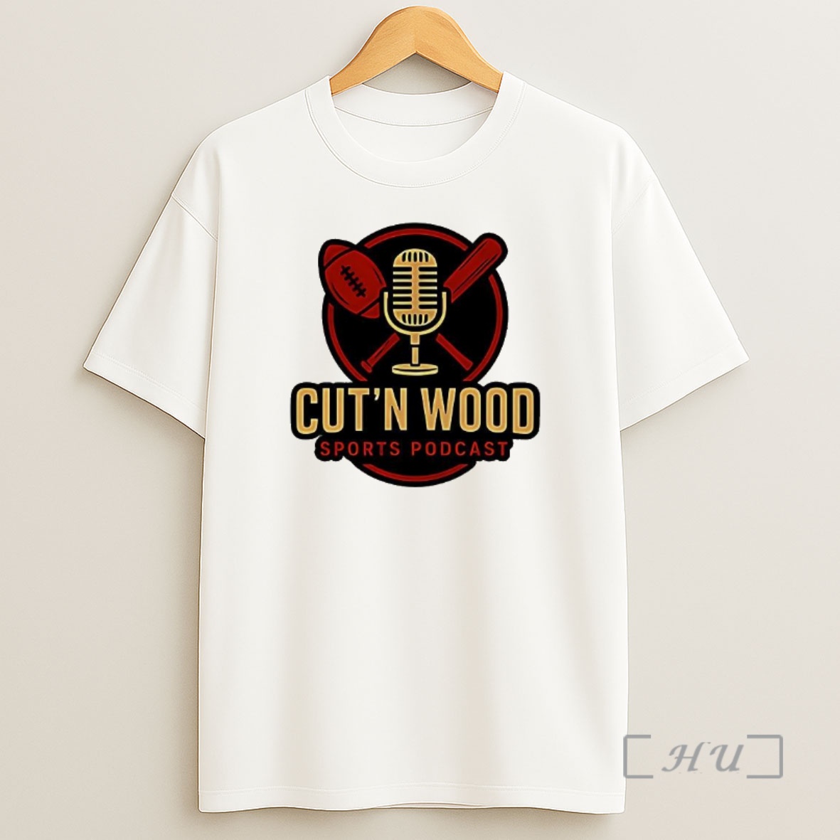 Officials Cutn Wood Sports Podcast Logo Premium Shirt Sweatshirt Tee