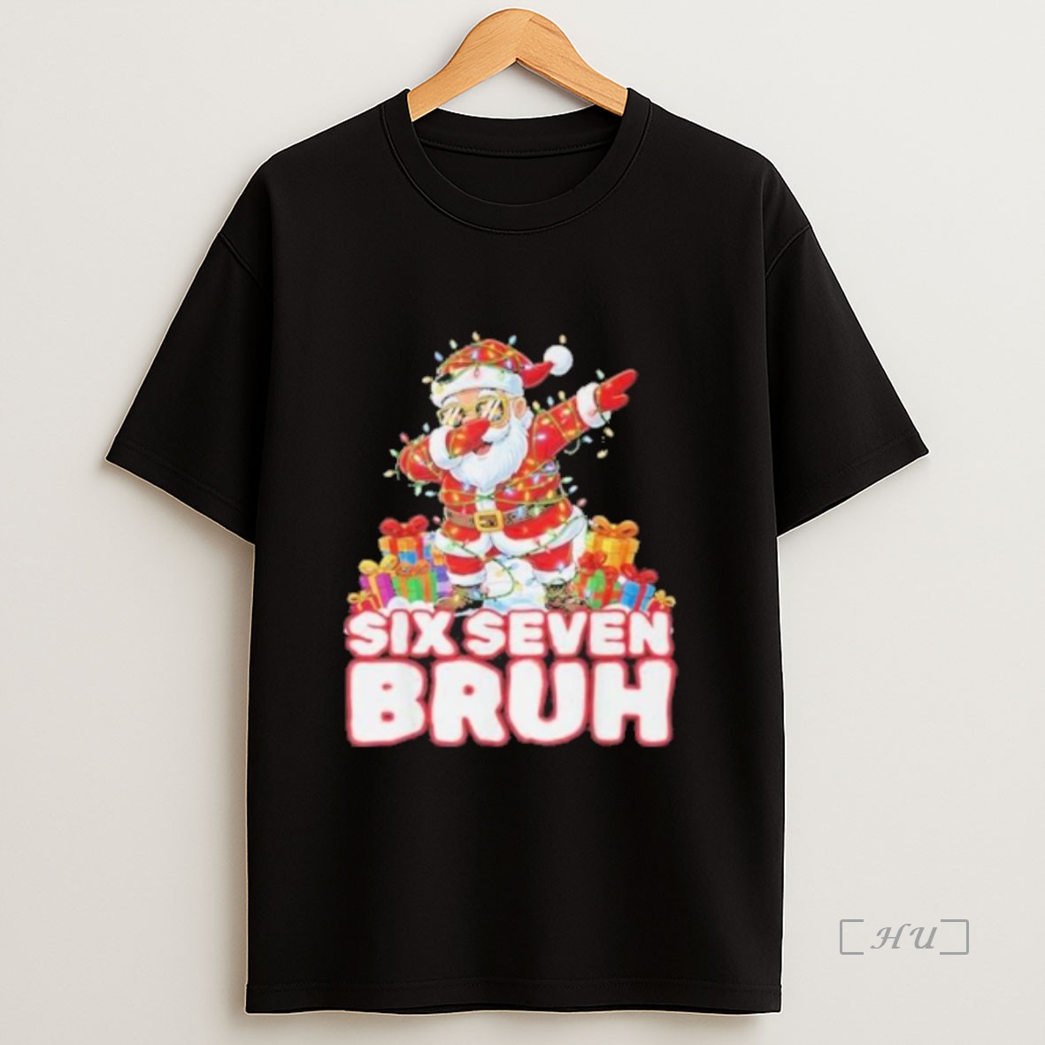 Officials Dabbing 6 7 Six Seven Bruh Christmas Premium Shirt Sweatshirt Tee