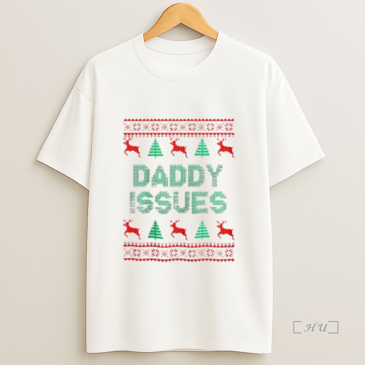 Officials Daddy Issues Reindeer Ugly Christmas 2025 Premium Shirt Sweatshirt Tee