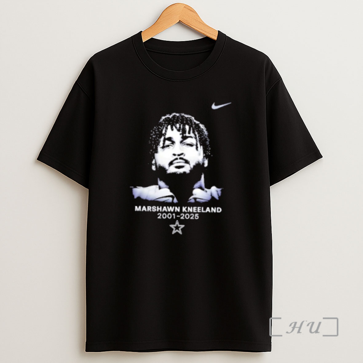 Officials Dallas Cowboys Honoring Marshawn Kneeland Thank You Memories 2 Sided Premium Shirt Sweatshirt Tee