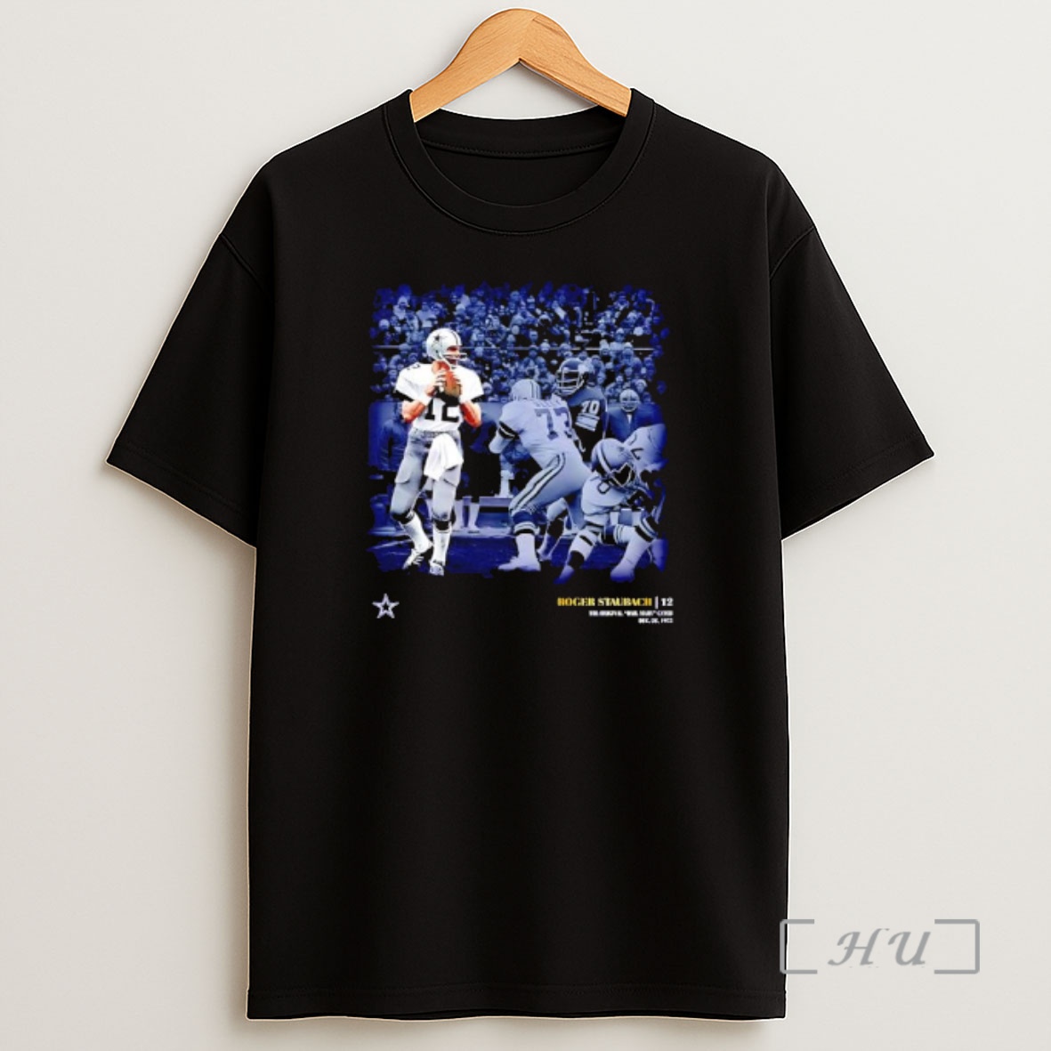 Officials Dallas Cowboys Roger Staubach Moments Graphic Premium Shirt Sweatshirt Tee