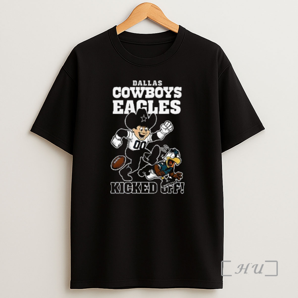 Officials Dallas Cowboys Vs Philadelphia Eagles Kickoff Game Winners Mascot Premium Shirt Sweatshirt Tee