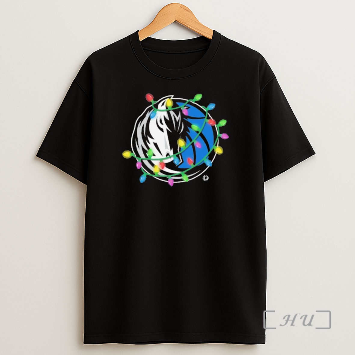 Officials Dallas Mavericks Logo Light Christmas Premium Shirt Sweatshirt Tee