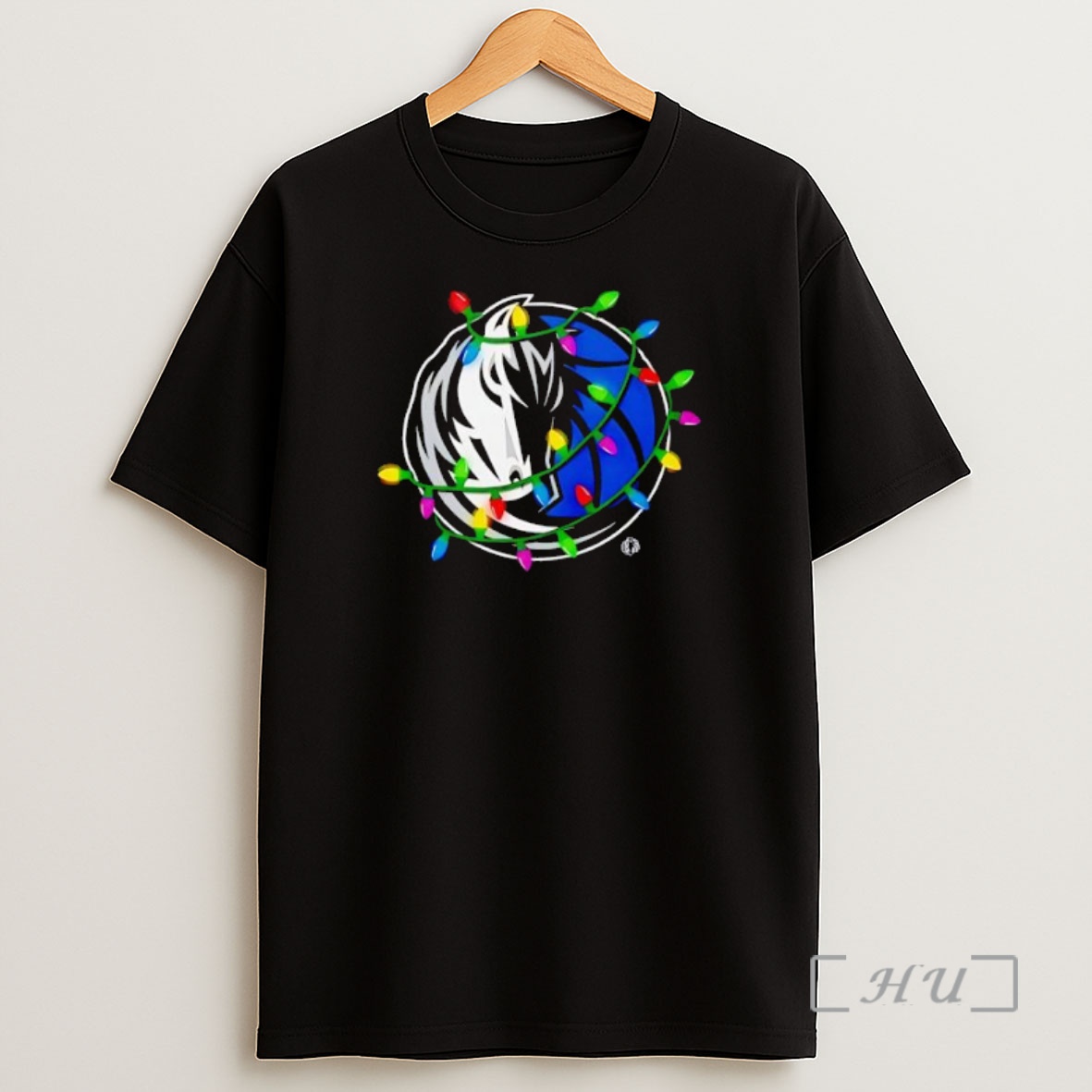 Officials Dallas Mavericks Logo Lights Merry Christmas Premium Shirt Sweatshirt Tee