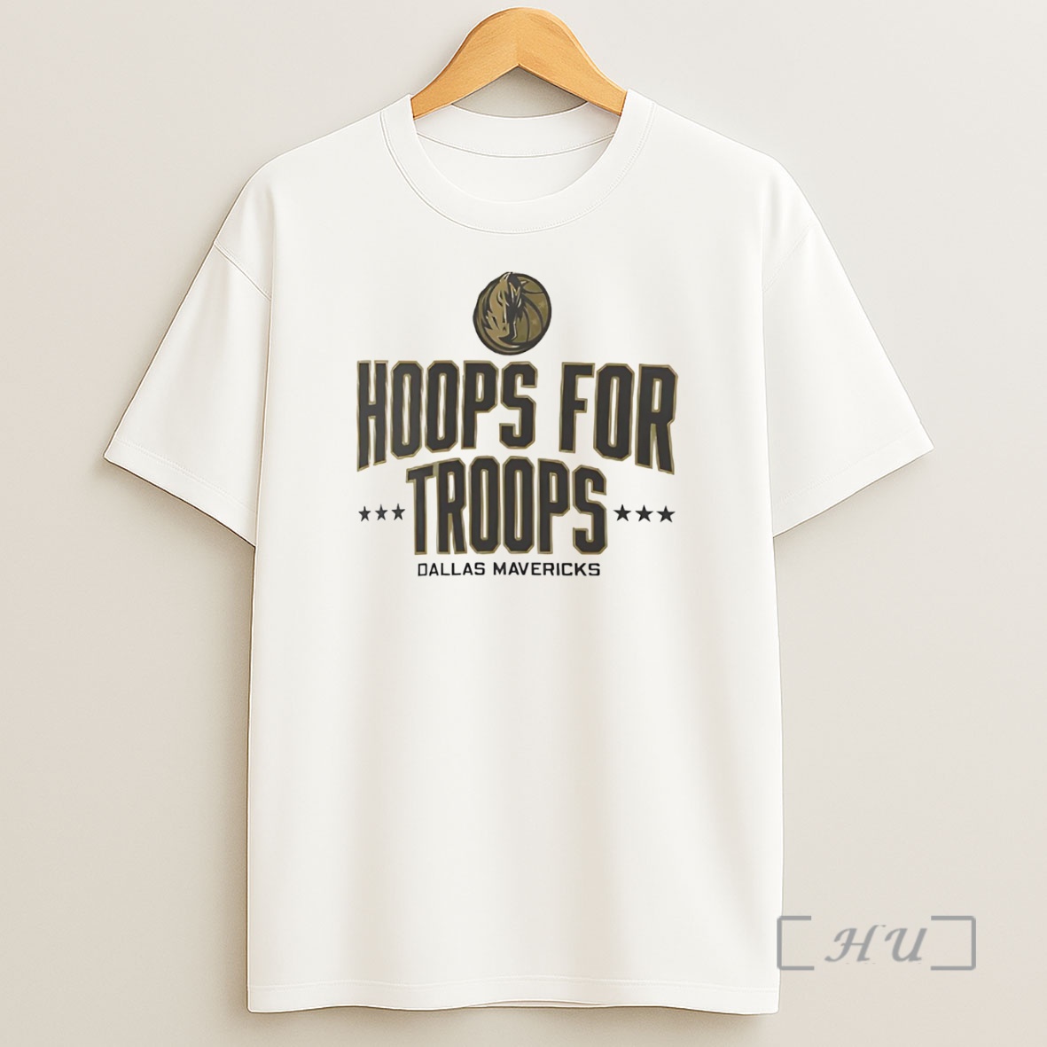 Officials Dallas Mavericks Hoops For Troops Premium Shirt Sweatshirt Tee