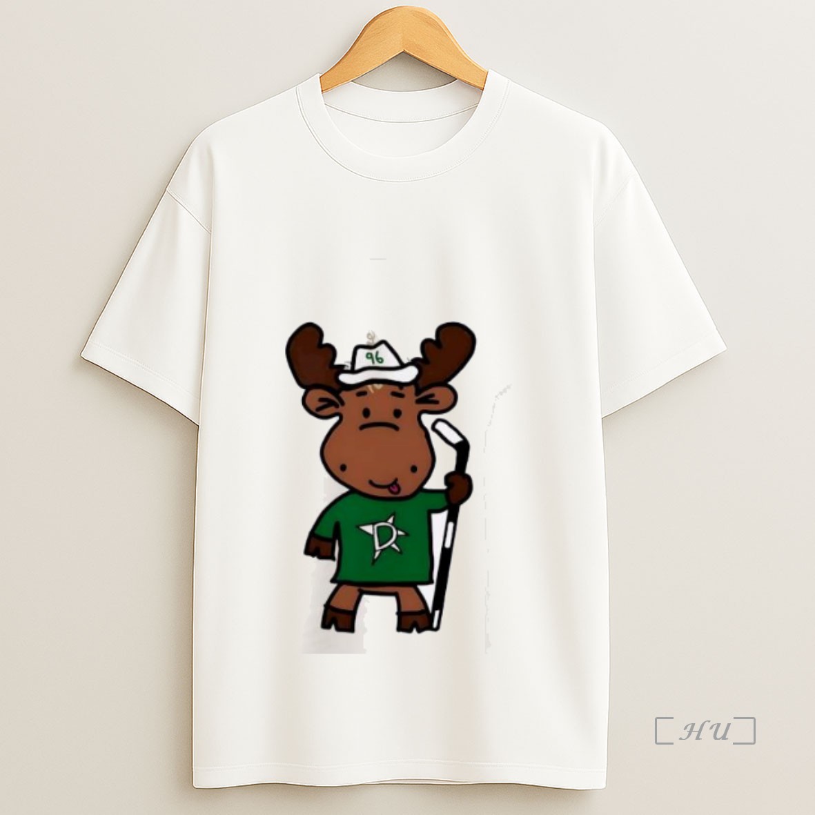 Officials Dallas Stars Doodle Moose Mascot Premium Shirt Sweatshirt Tee