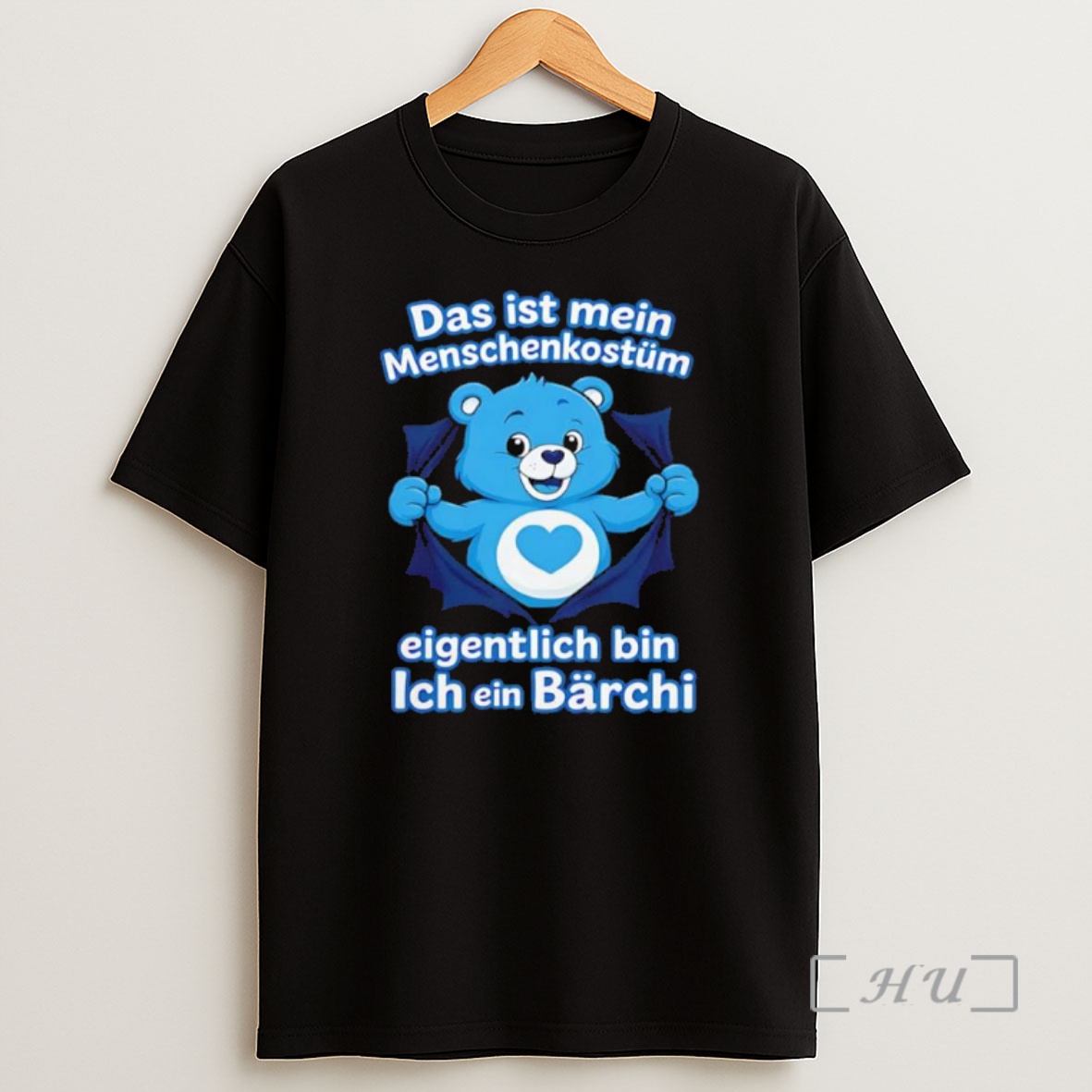 Officials Damen Premium Bio Menschenkostum Eigentlich Bin Ich Ein Barchi Premium Shirt Sweatshirt Tee
