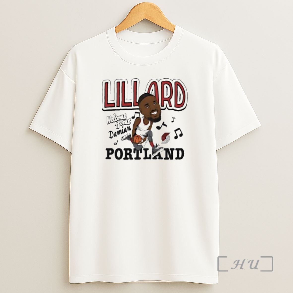 Officials Damian Lillard Portland Trail Blazers Welcome Home Damian Premium Shirt Sweatshirt Tee