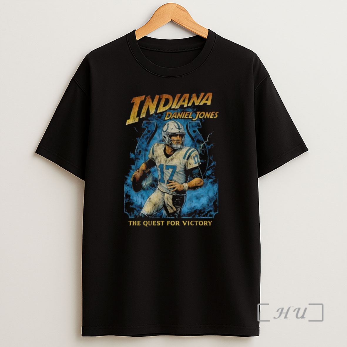 Officials Daniel Jones Posing Indianapolis Colts Nfl The Quest For Victory Vintage Premium Shirt Sweatshirt Tee