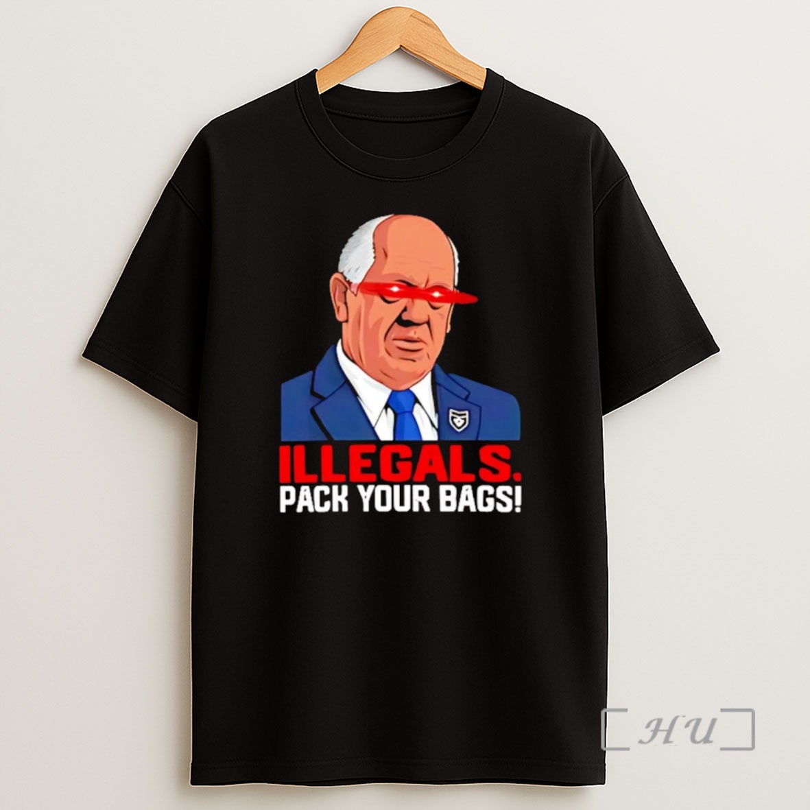 Officials Dark Tom Homan Illegals Pack Your Bags Premium Shirt Sweatshirt Tee