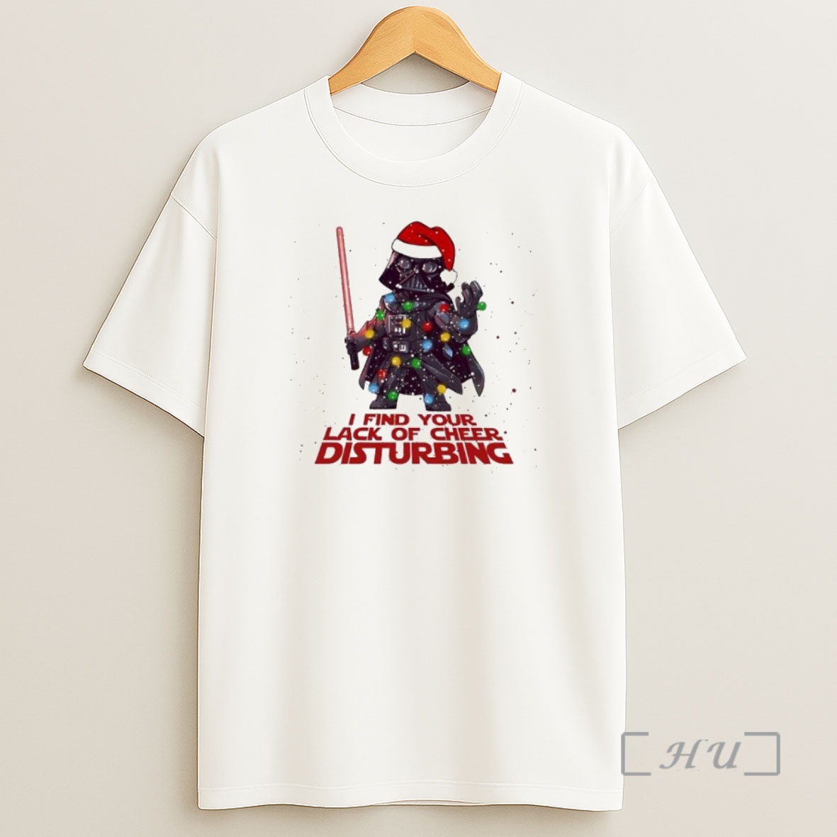 Officials Darth Vader Christmas I Find Your Lack Of Cheer Disturbing Premium Shirt Sweatshirt Tee