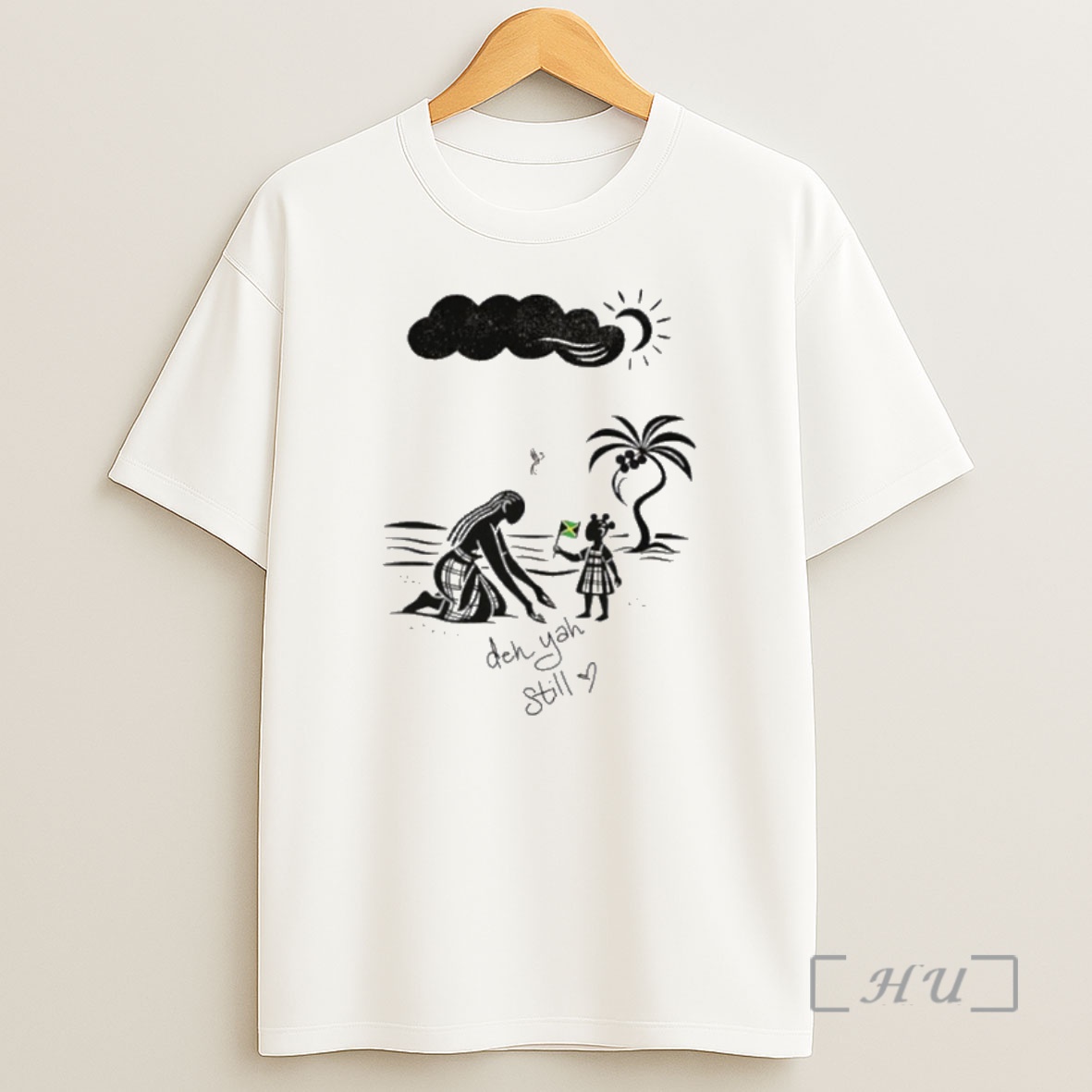 Officials Daughter And Mom In Jamaica Deh Yah Still Premium Shirt Sweatshirt Tee