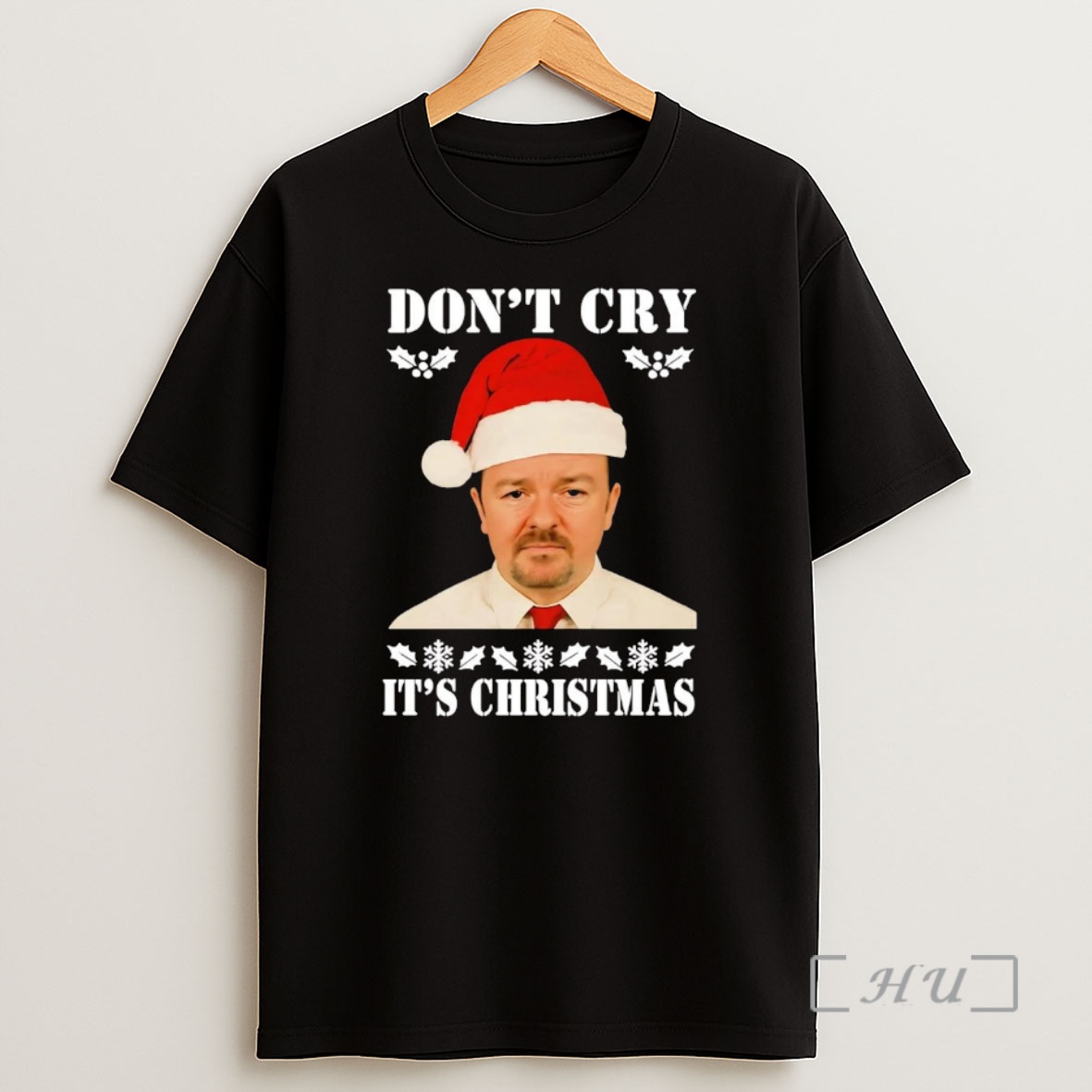 Officials David Brent Dont Cry Its Christmas Premium Shirt Sweatshirt Tee
