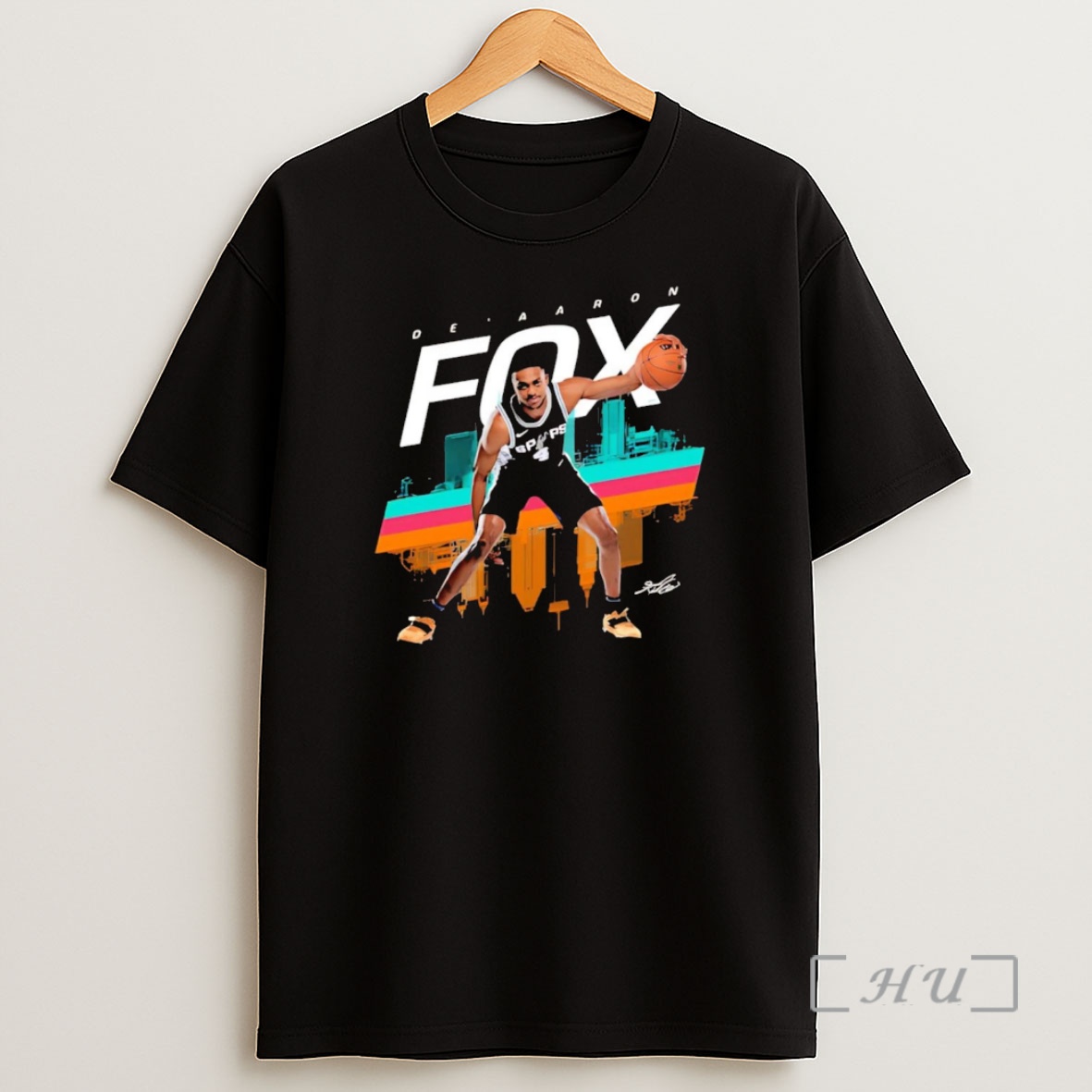 Officials Deaaron Fox Post Moves Skyline San Antonio Spurs Premium Shirt Sweatshirt Tee