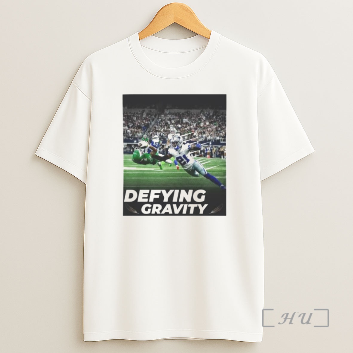 Officials Devonta Smith Touchdown Defying Gravity Ornaments Premium Shirt Sweatshirt Tee