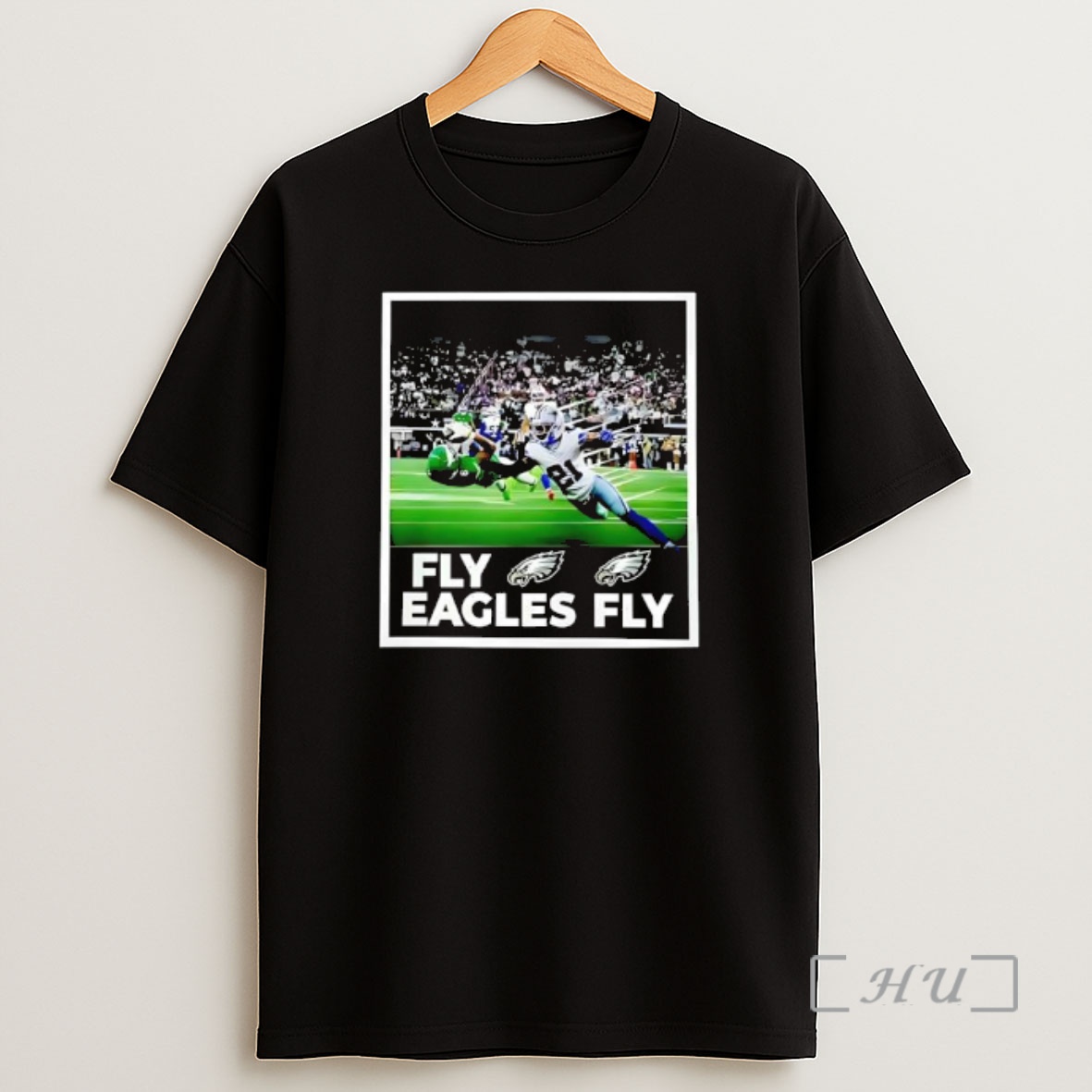 Officials Devonta Smith Touchdown Fly Eagles Fly Graphic Premium Shirt Sweatshirt Tee