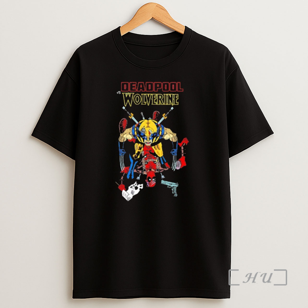 Officials Deadpool Vs Wolverine Marvel Comics Premium Shirt Sweatshirt Tee