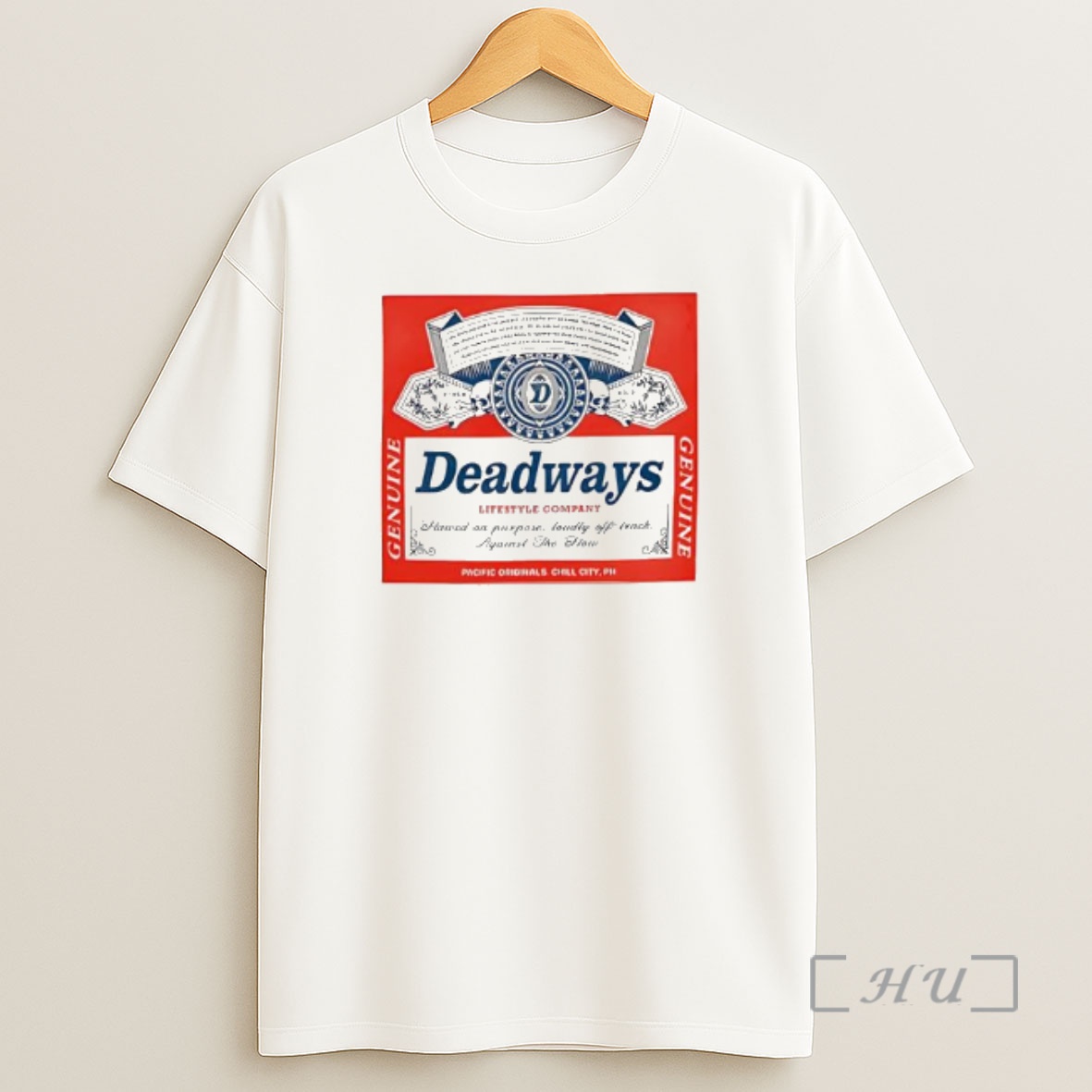 Officials Deadways Budweiser Beer Label Logo Premium Shirt Sweatshirt Tee