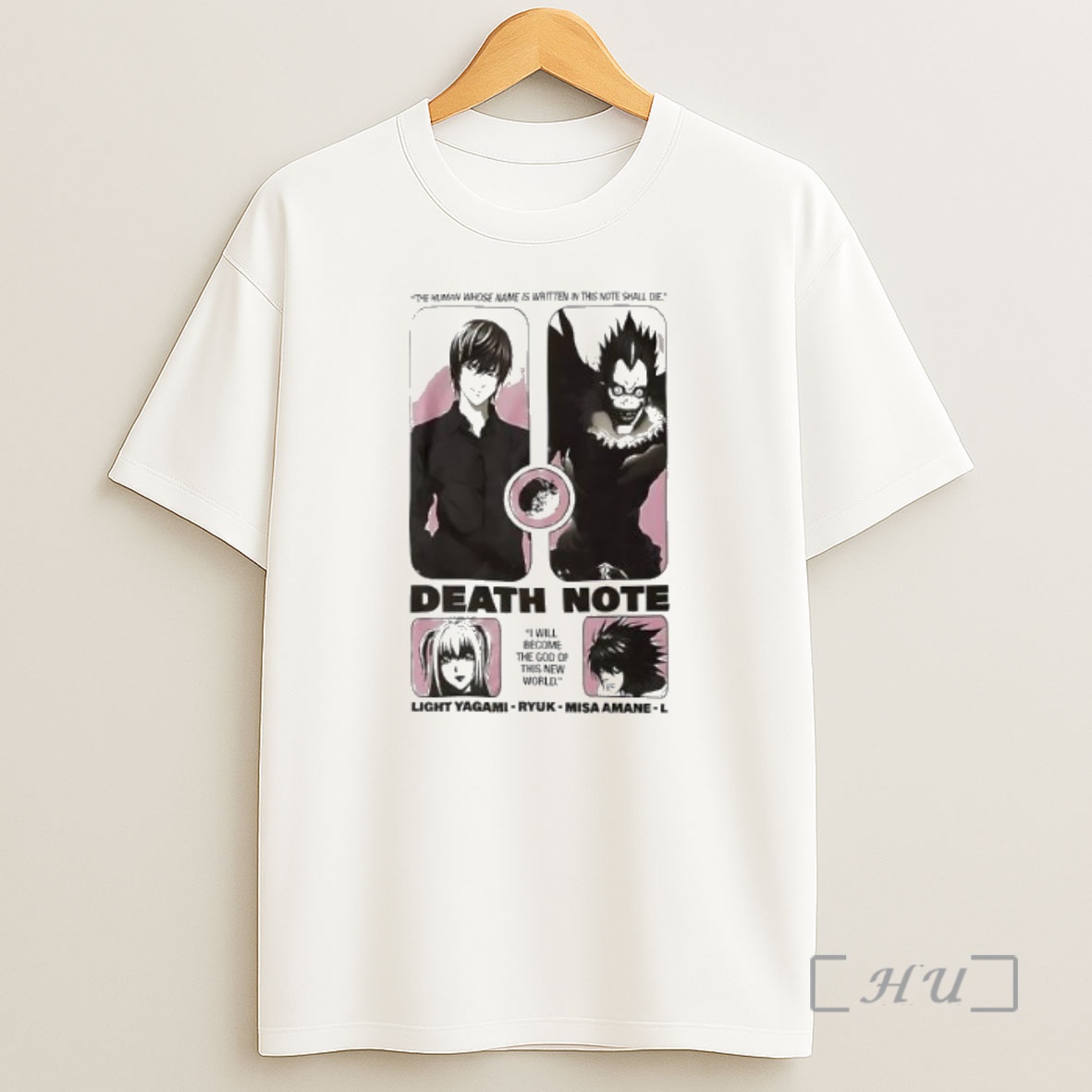 Officials Death Note Pink Ombre Panels Vintage Premium Shirt Sweatshirt Tee