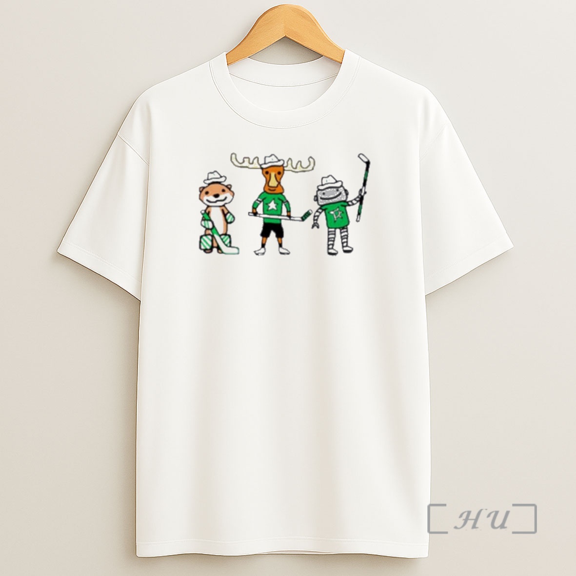 Officials Decided To Add Moose Dallas Stars Premium Shirt Sweatshirt Tee