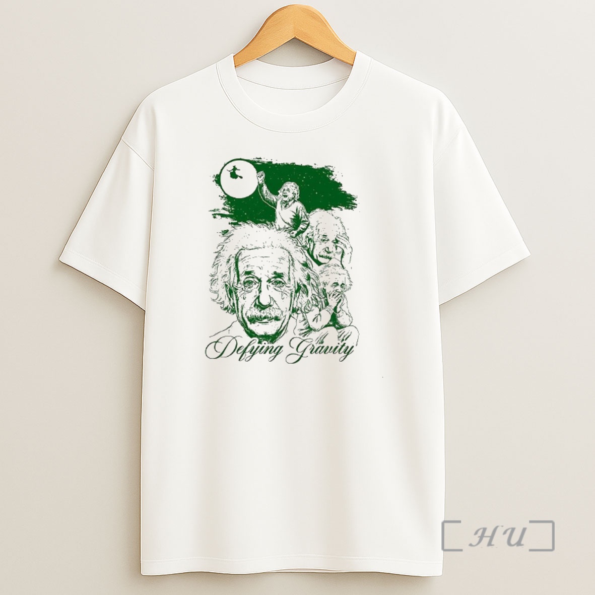 Officials Defying Gravity Einstein Sketch Graphic Premium Shirt Sweatshirt Tee