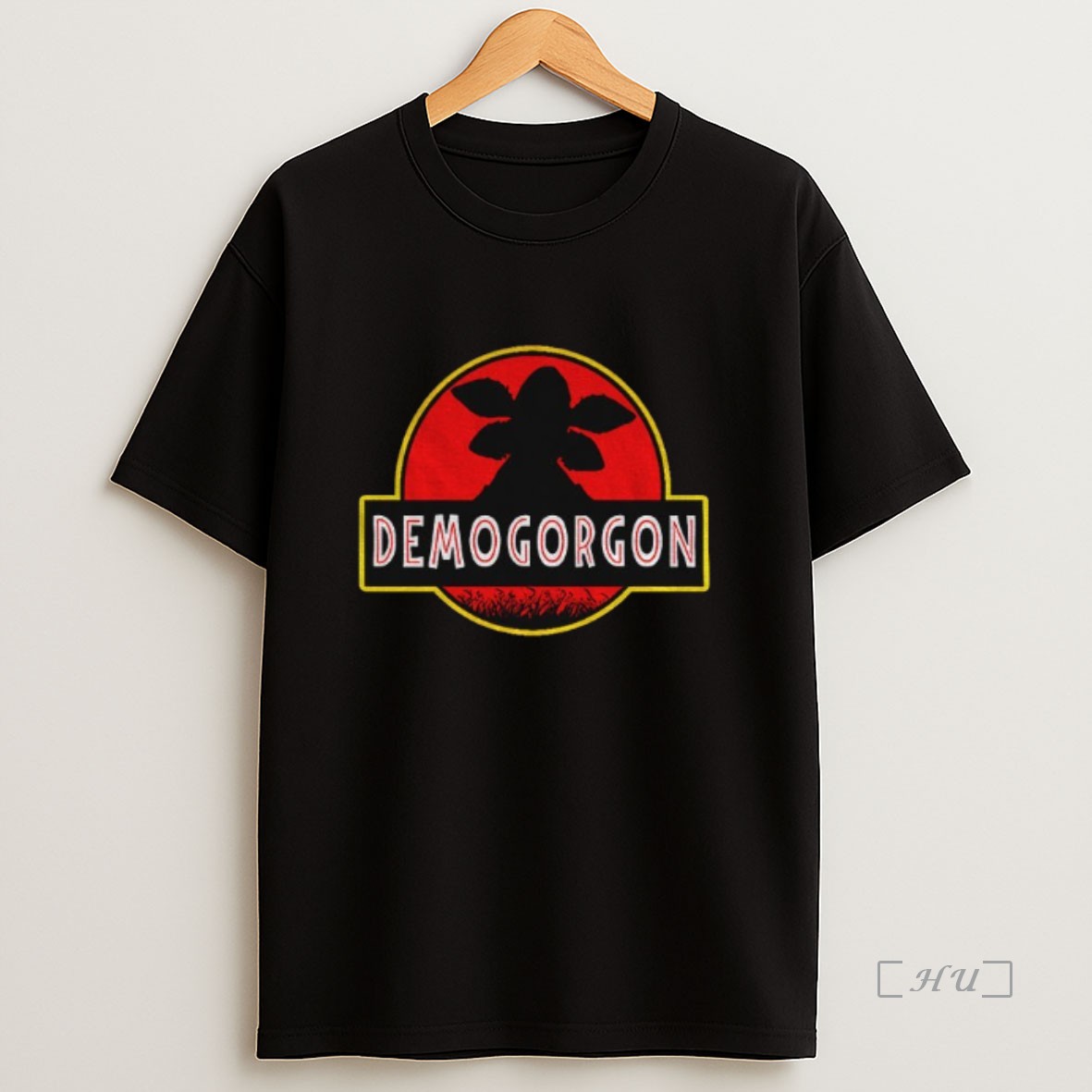 Officials Demogorgon Jurassic Park Stranger Things Logo Premium Shirt Sweatshirt Tee