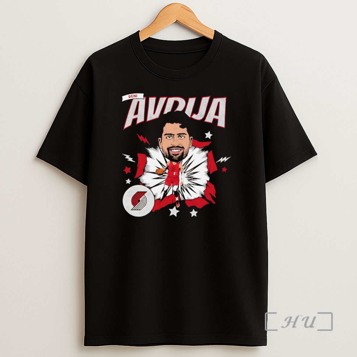 Officials Deni Avdija Caricature Portland Trail Blazers Premium Shirt Sweatshirt Tee