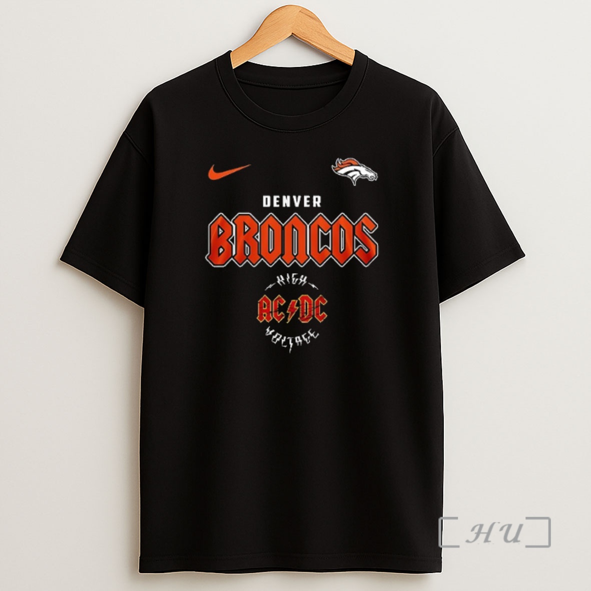Officials Denver Broncos Ac Dc Highway To Hell Go Broncos Graphic Premium Shirt Sweatshirt Tee