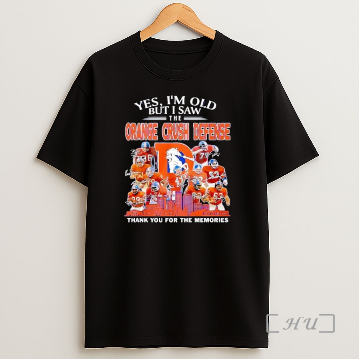 Officials Denver Broncos I Saw The Orange Crush Defense 2025 Thank You Premium Shirt Sweatshirt Tee