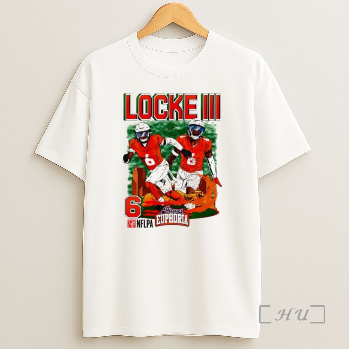 Officials Denver Broncos Pj Locke Iii Skyline Graphic Premium Shirt Sweatshirt Tee