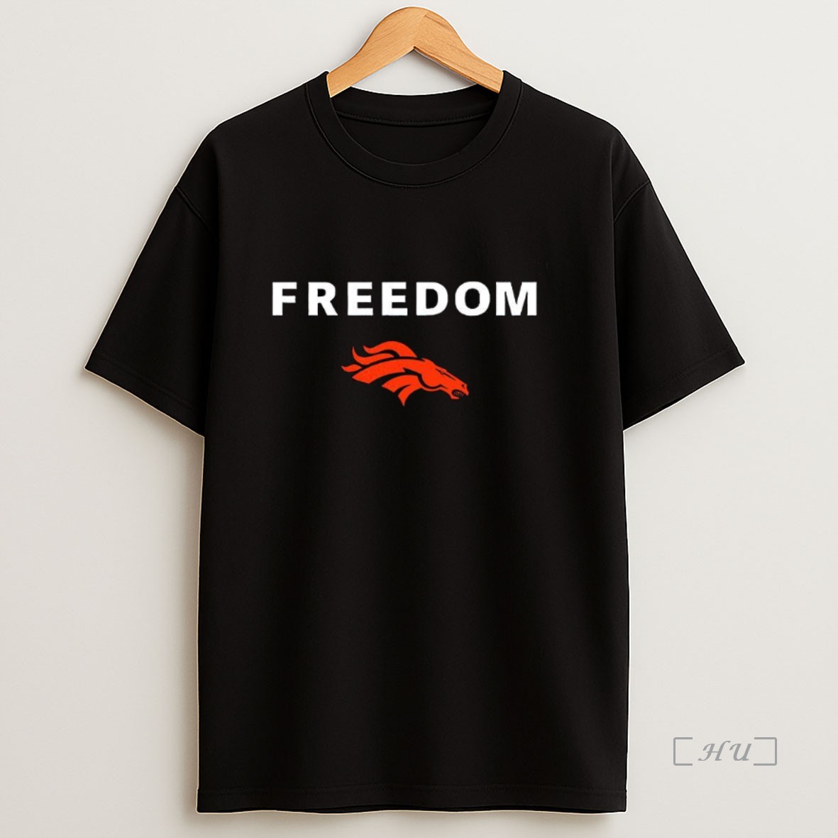 Officials Denver Broncos Football Freedom Logo Premium Shirt Sweatshirt Tee