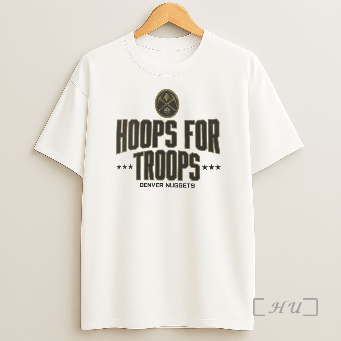 Officials Denver Nuggets Hoops For Troops Premium Shirt Sweatshirt Tee