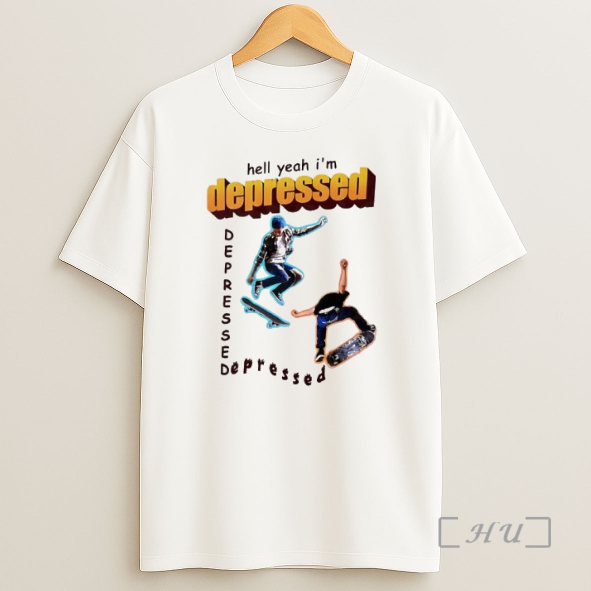 Officials Depressed Skateboard Meme Funny Premium Shirt Sweatshirt Tee