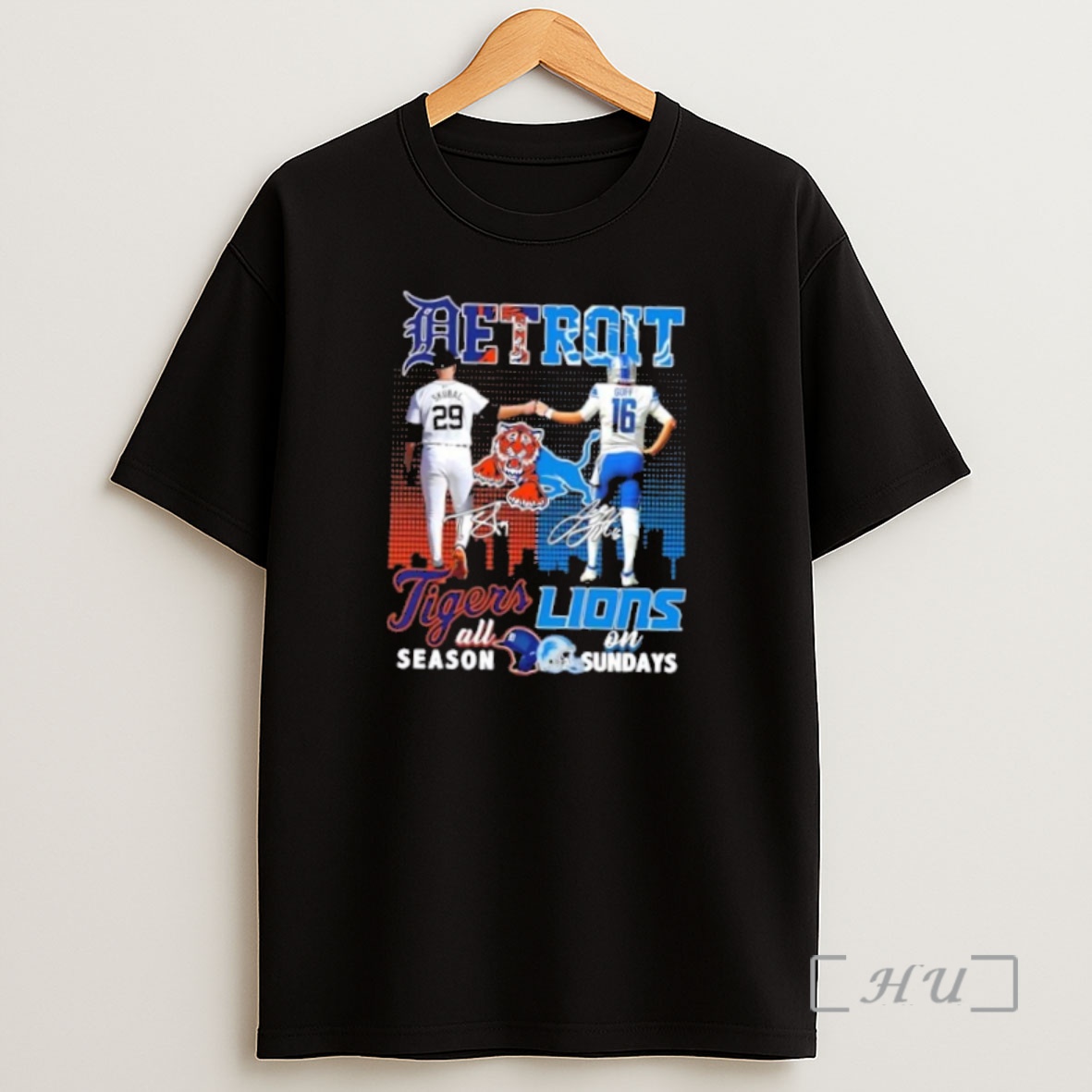Officials Detroit Ligers Skubal Tigers All Season X Goff Lions On Sundays Skyline Premium Shirt Sweatshirt Tee