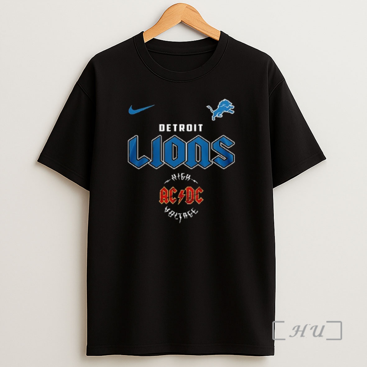 Officials Detroit Lions Ac Dc Highway To Hell Go Lions Graphic Premium Shirt Sweatshirt Tee