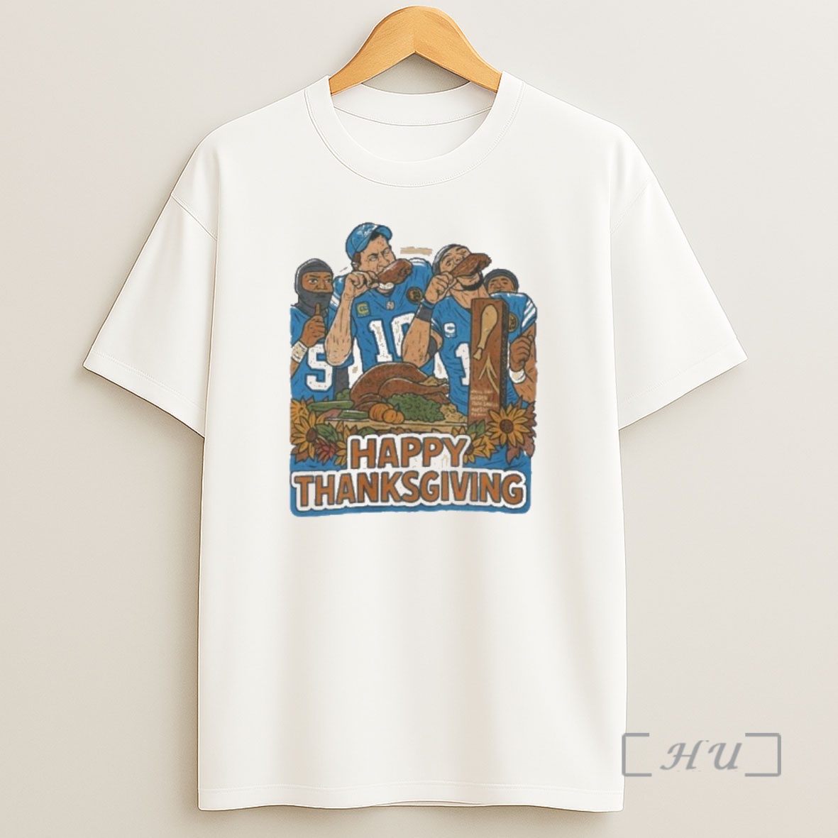 Officials Detroit Lions Thanksgiving Eat Turkey Gameday Premium Shirt Sweatshirt Tee
