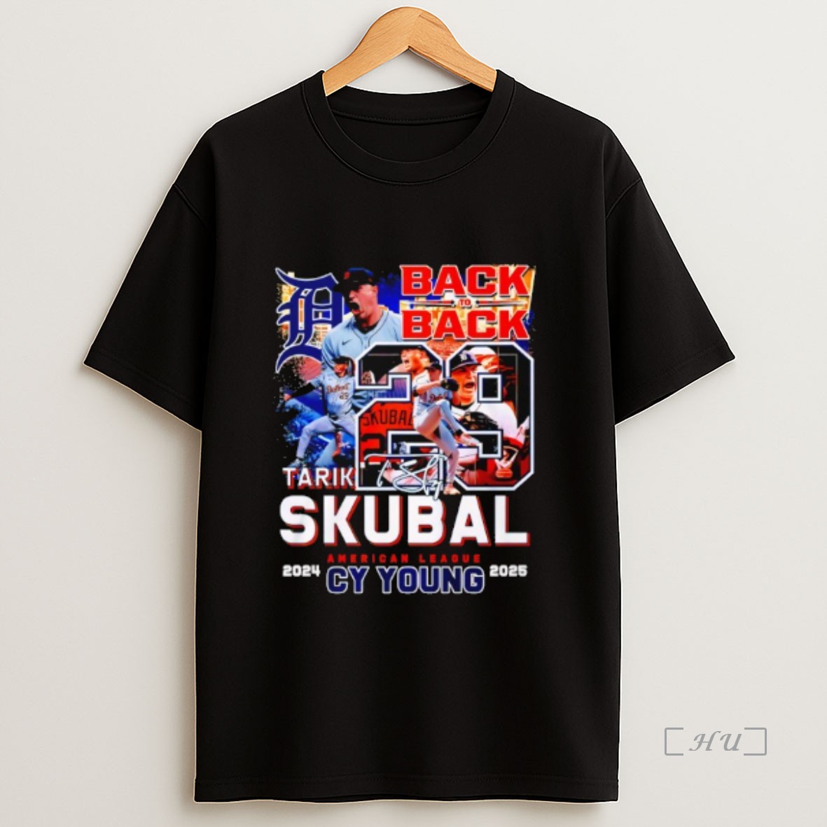 Officials Detroit Tigers Tarik Skubal Back2back Alcs Cy Young 2025 Premium Shirt Sweatshirt Tee