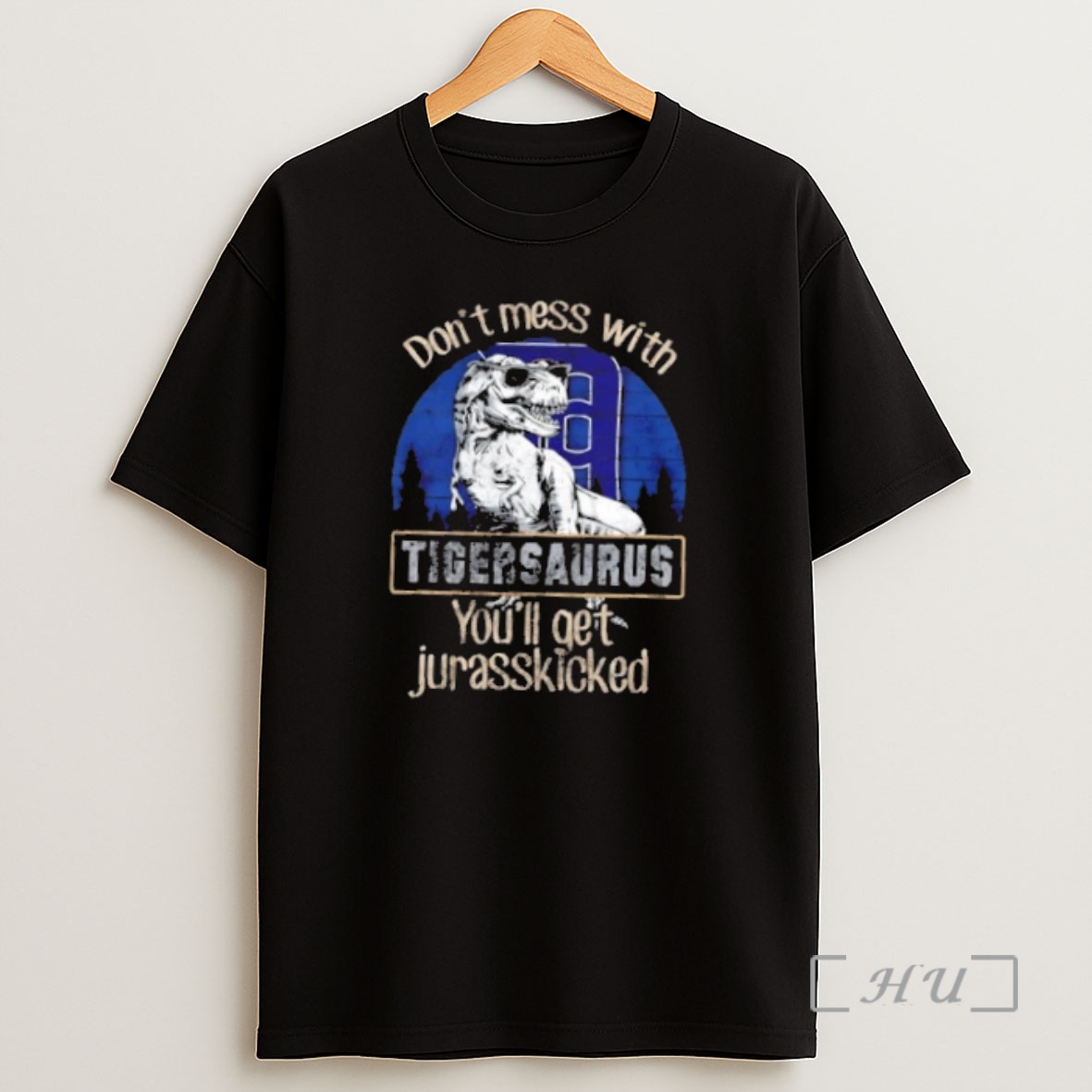 Officials Detroit Tigers Dont Mess With Tigersaurus Youll Get Jurasskicked Premium Shirt Sweatshirt Tee