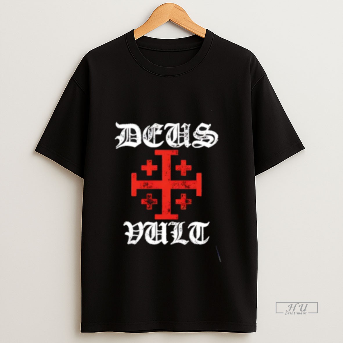 Officials Deus Vult Cross Vintage Sweatshirt Tee