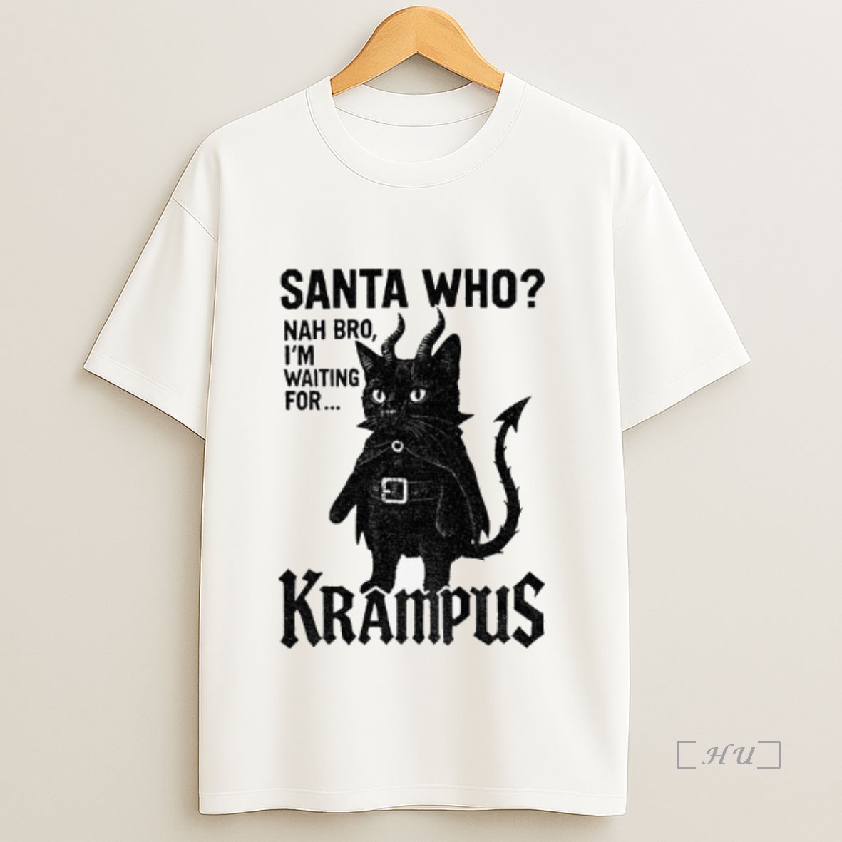 Officials Devil Cat Santa Who Nah Bro Im Waiting For Krampus Premium Shirt Sweatshirt Tee