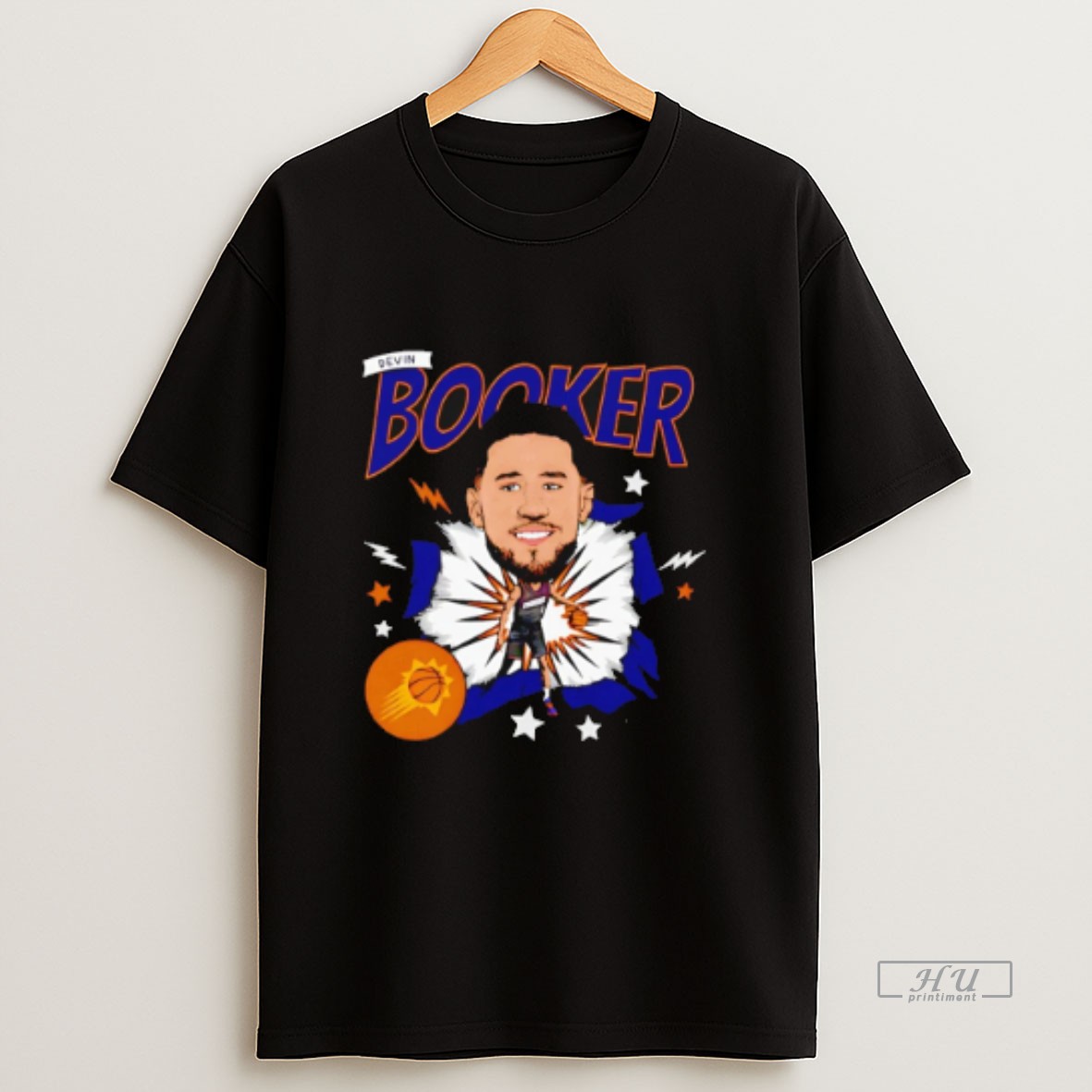 Officials Devin Booker Phoenix Suns Caricature Sweatshirt Tee