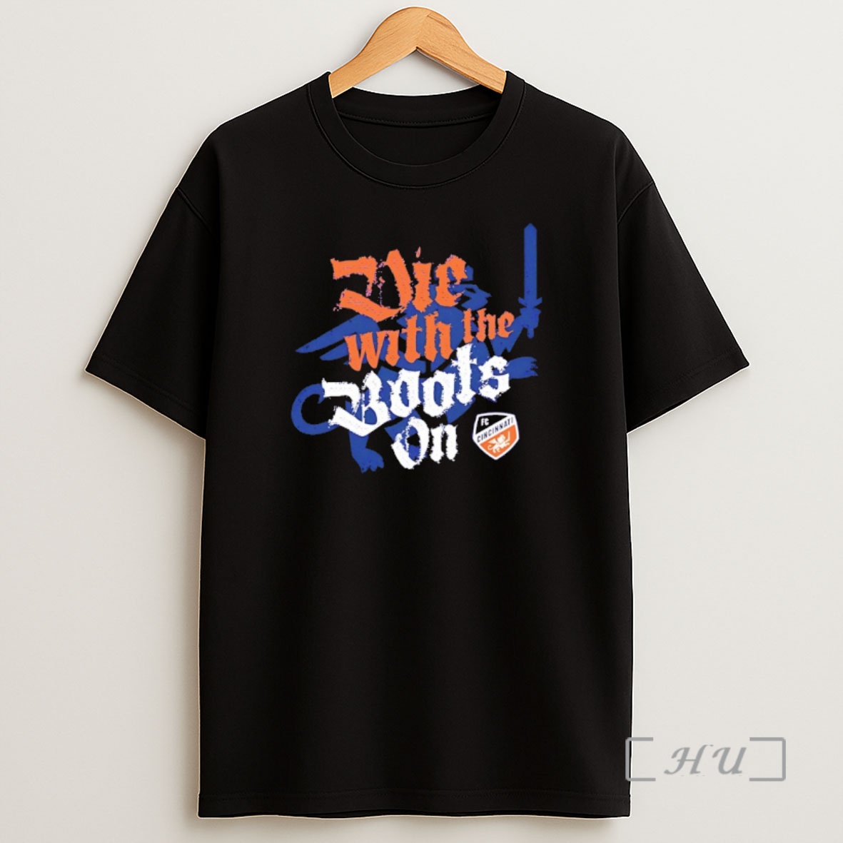 Officials Die With The Boots On Fc Cincinnati Premium Shirt Sweatshirt Tee