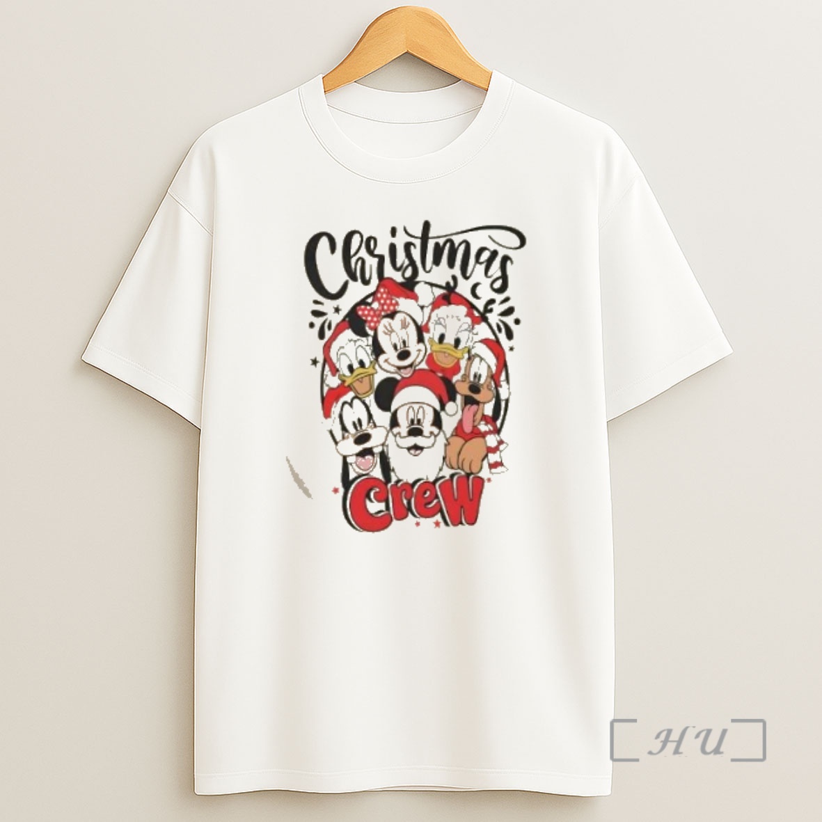 Officials Disney Mickey And Friends Christmas Crew Premium Shirt Sweatshirt Tee