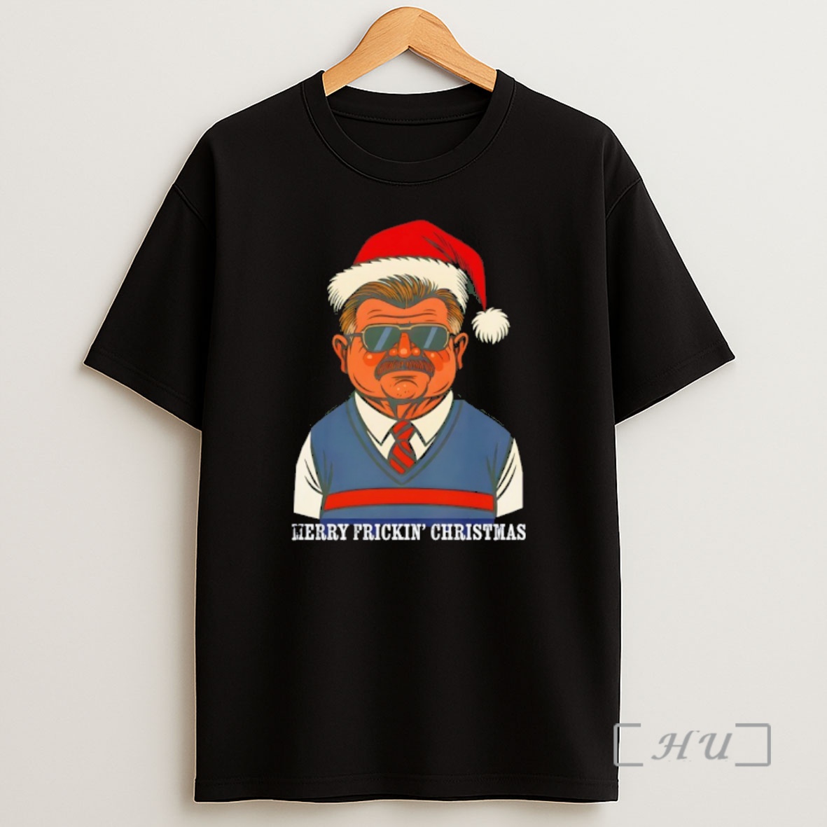 Officials Ditka Claus Funny Chicago Bears Christmas Herry Frickin Christmas Premium Shirt Sweatshirt Tee