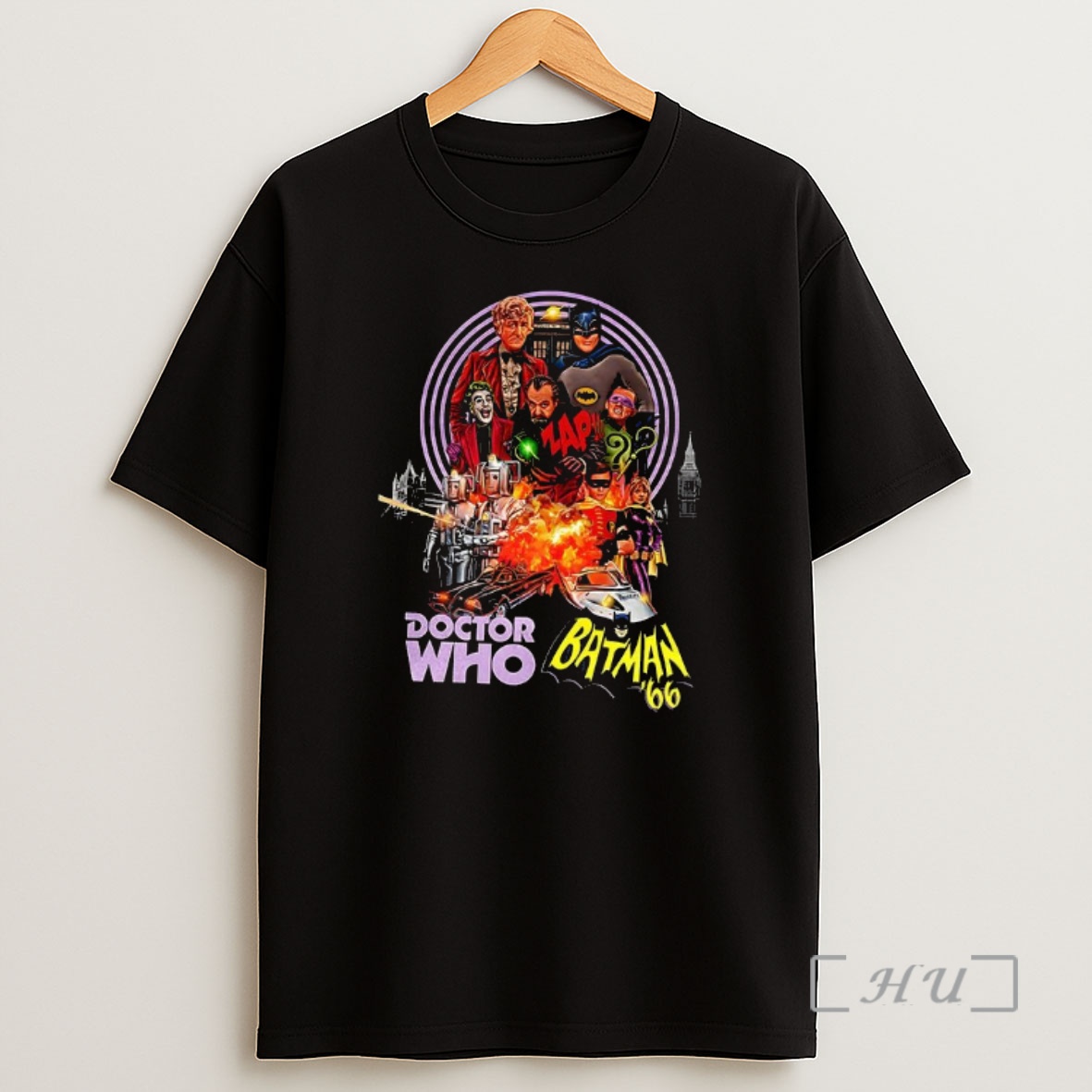 Officials Doctor Who X Batman 66 Tv Series Premium Shirt Sweatshirt Tee