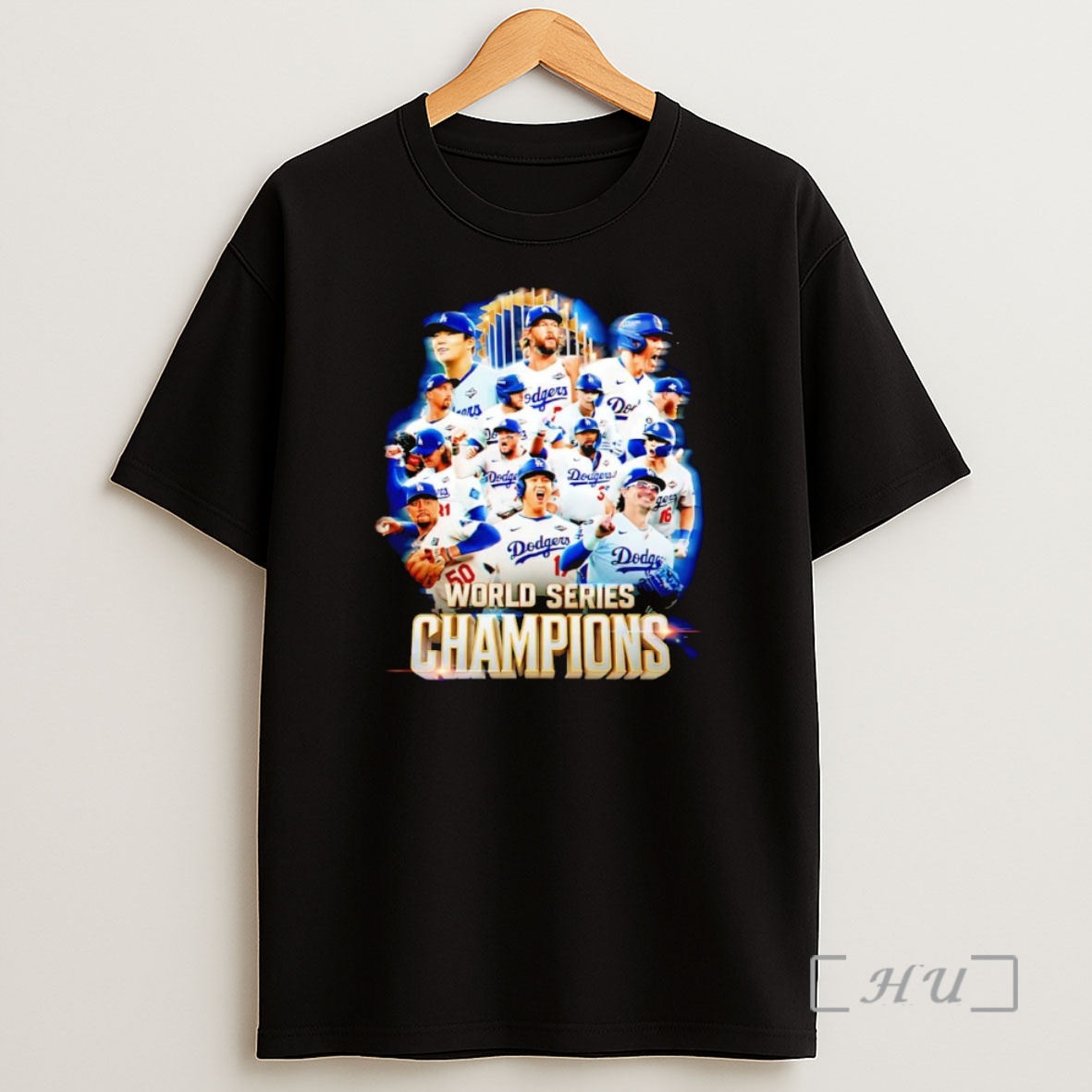 Officials Dodgers 2025 World Series Champions Trophy Premium Shirt Sweatshirt Tee