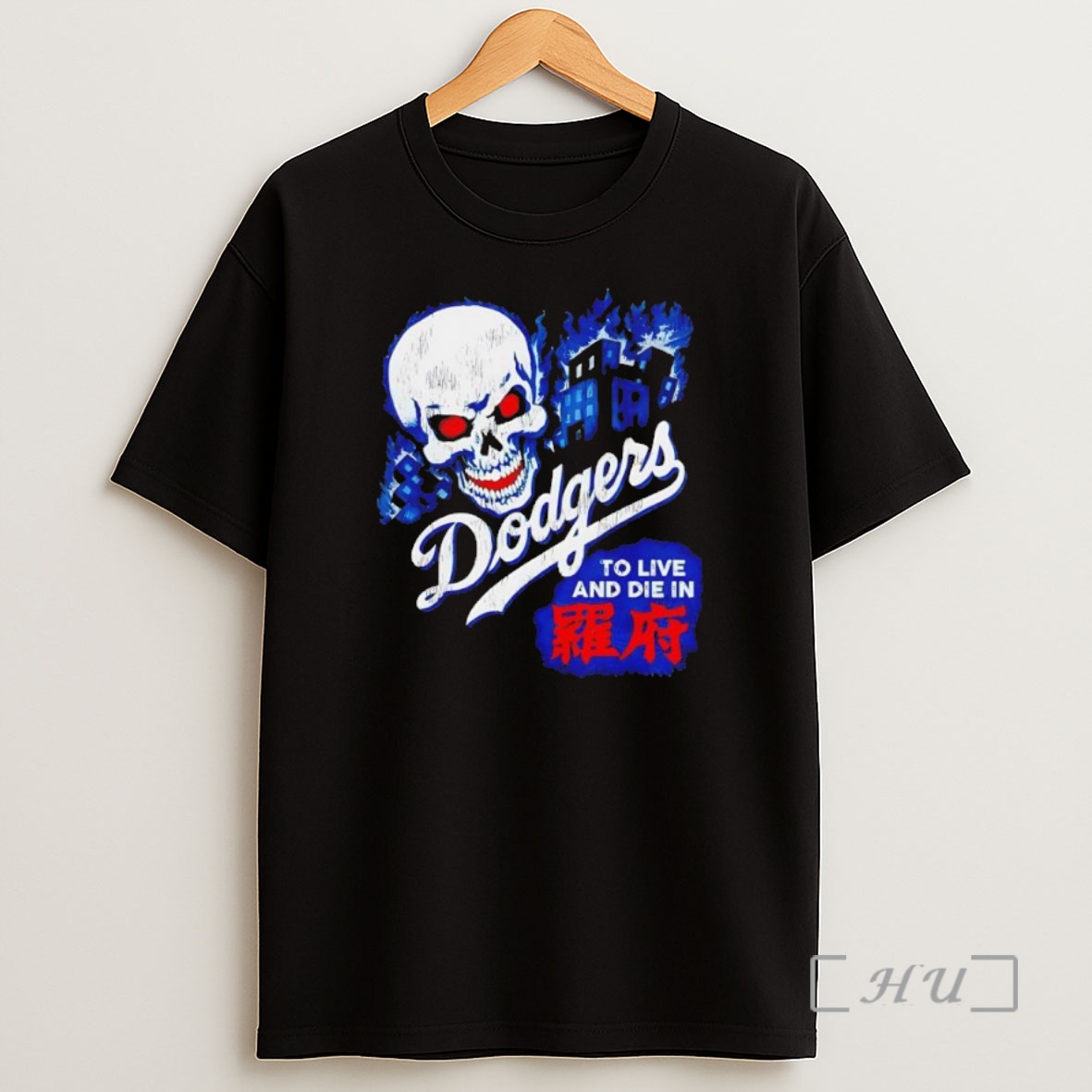 Officials Dodgers Skull To Live And Die In Black Premium Shirt Sweatshirt Tee
