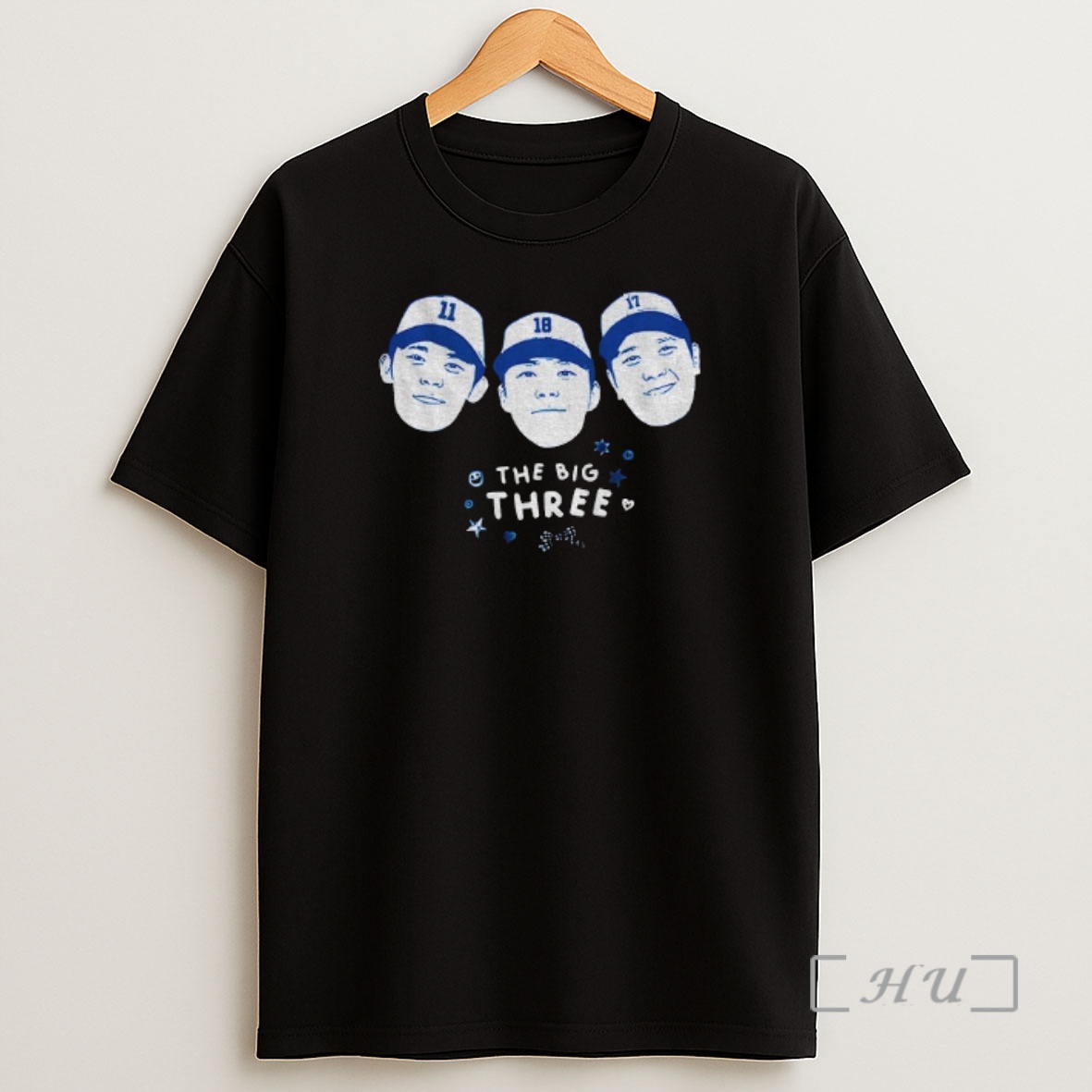 Officials Dodgers The Big Three Roki Sasaki Shohei Yoshinobu Yamamoto Los Angeles Dodgers Mlb World Series Final Premium Shirt Sweatshirt Tee