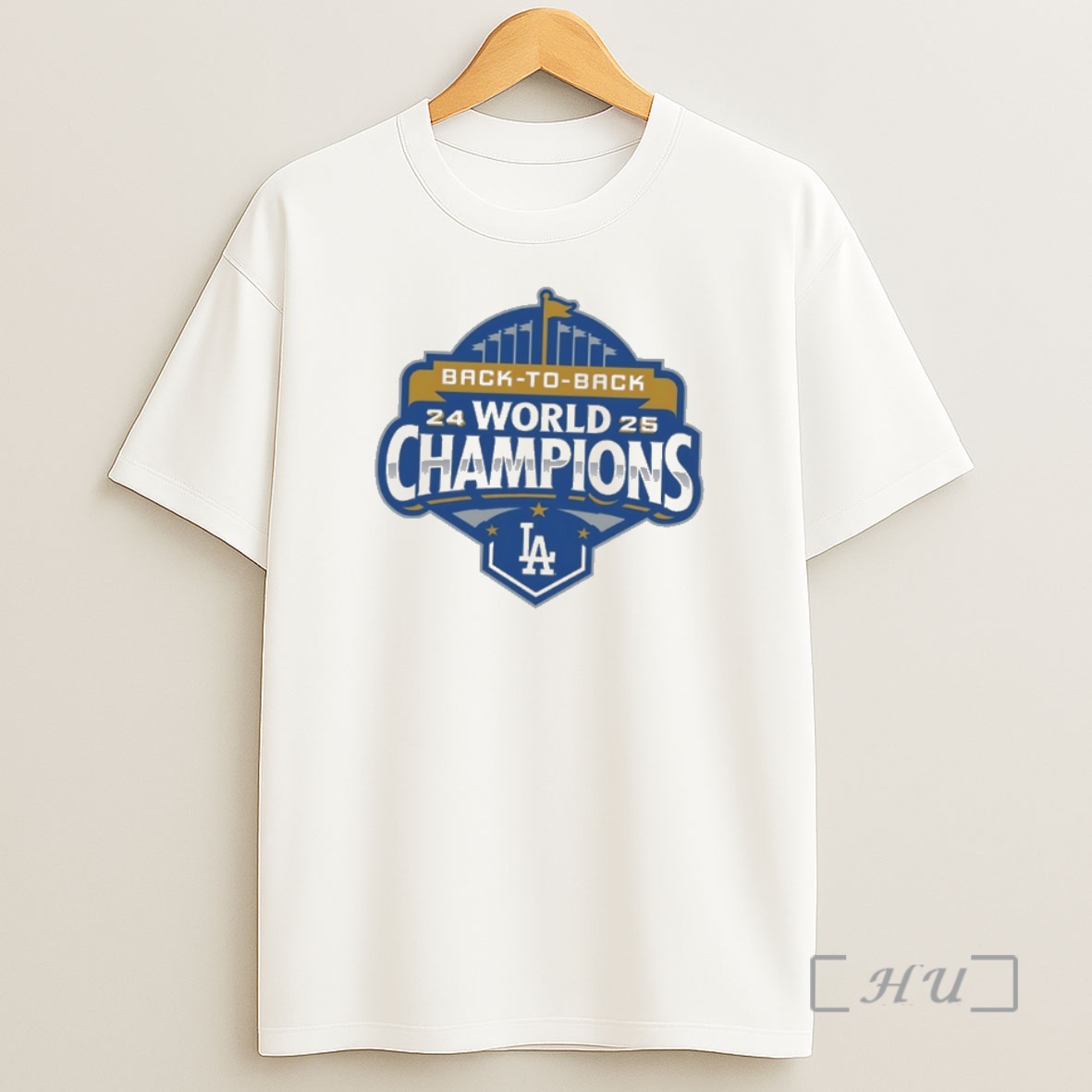 Officials Dodgers Back To Back World Series Champions Logo Premium Shirt Sweatshirt Tee